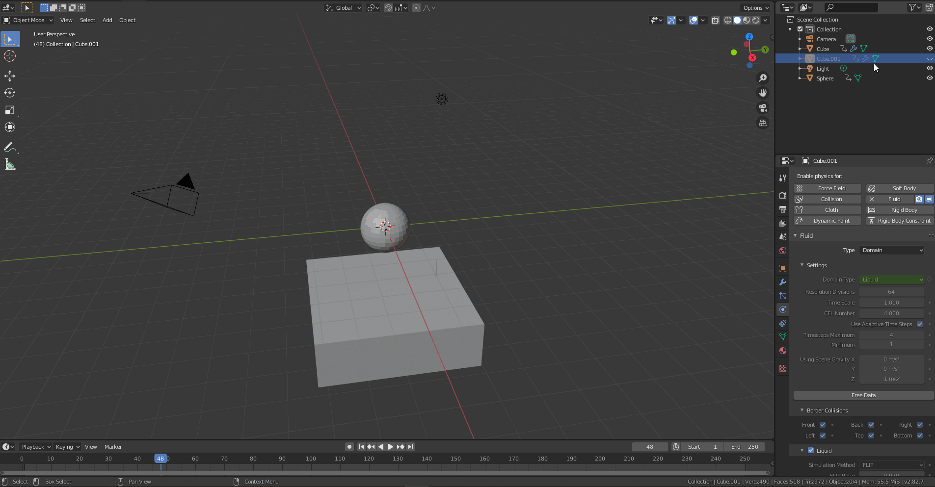Having a little trouble with my first time doing fluid simulations, am