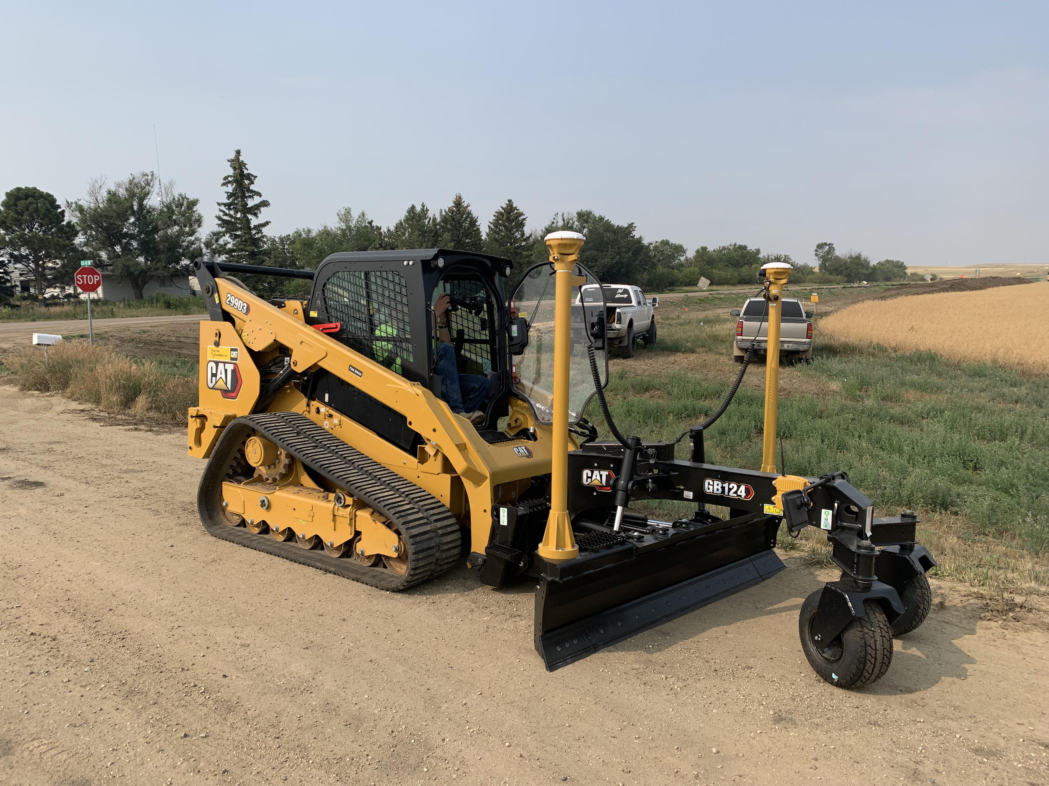 Just delivered 299D3 with GB124 smart blade running Earthworks 3D r
