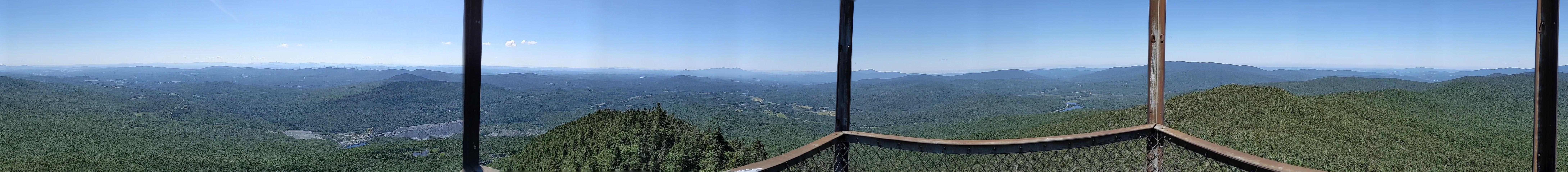Lovely afternoon stroll up to the fire tower at Belvidere Mountain