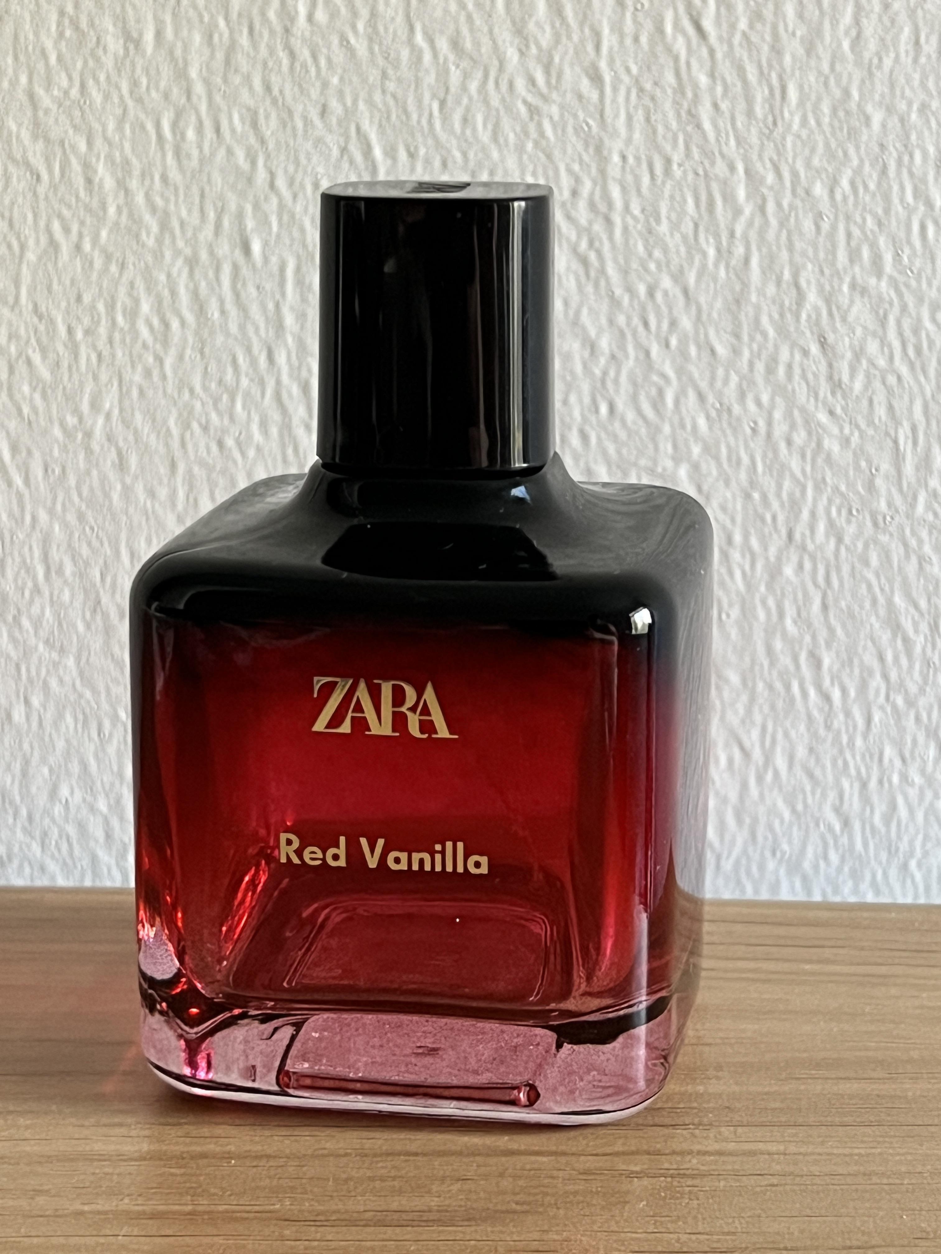 Friyay! Zara red vanilla perfume r/PanPorn