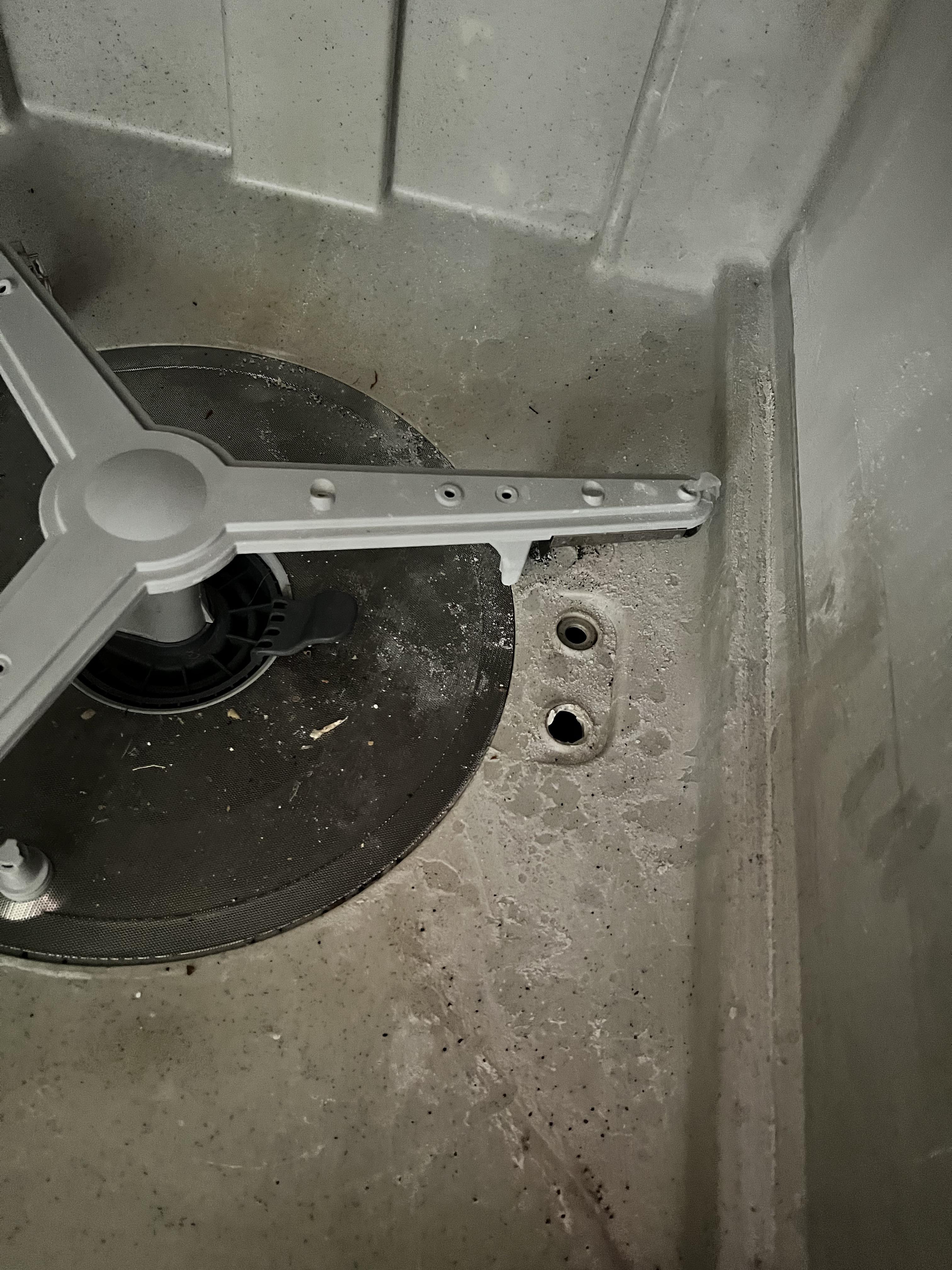 Dishwasher heating element went bad. When I took it out to replace it