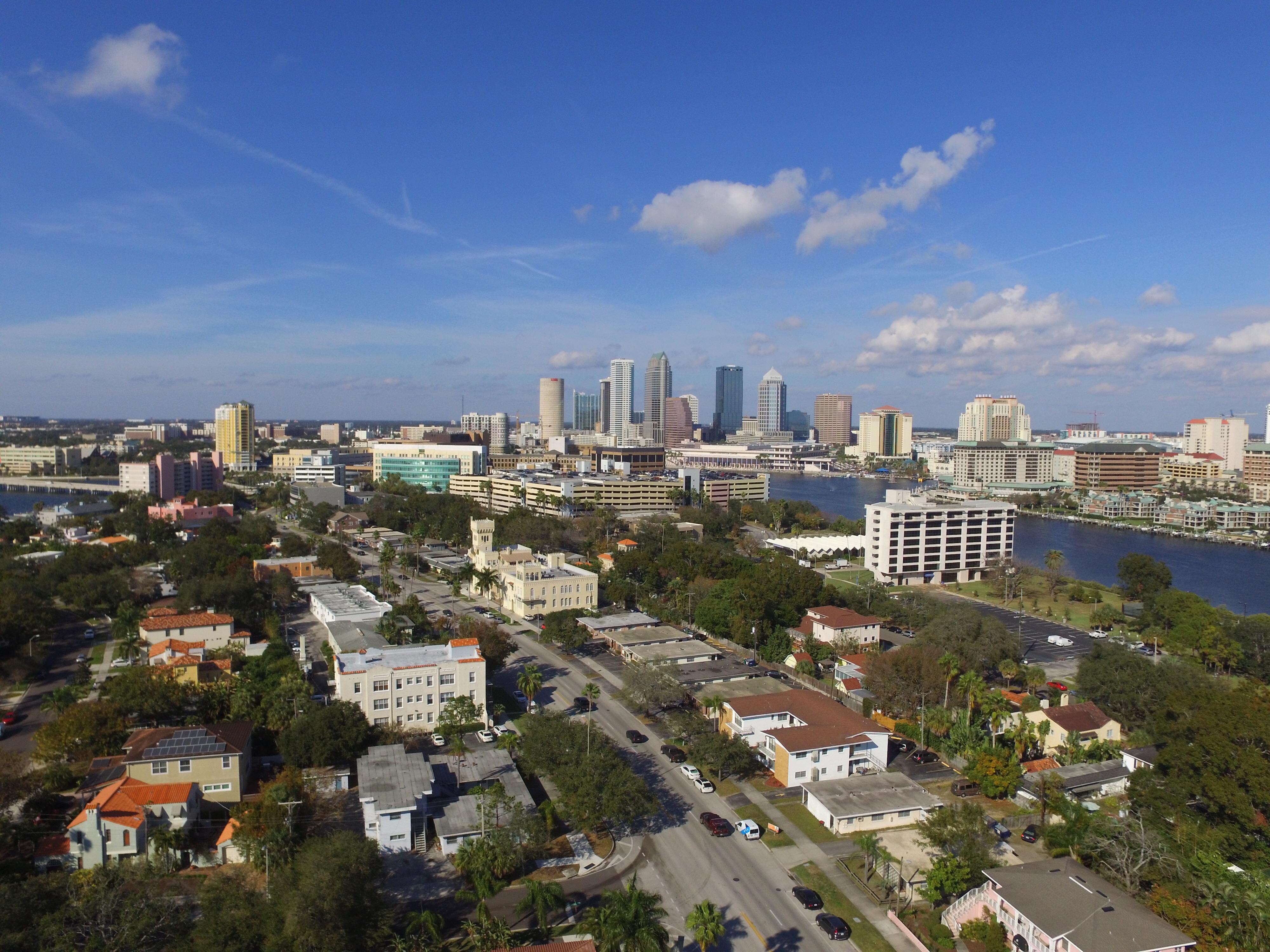 Above Davis Island r/tampa