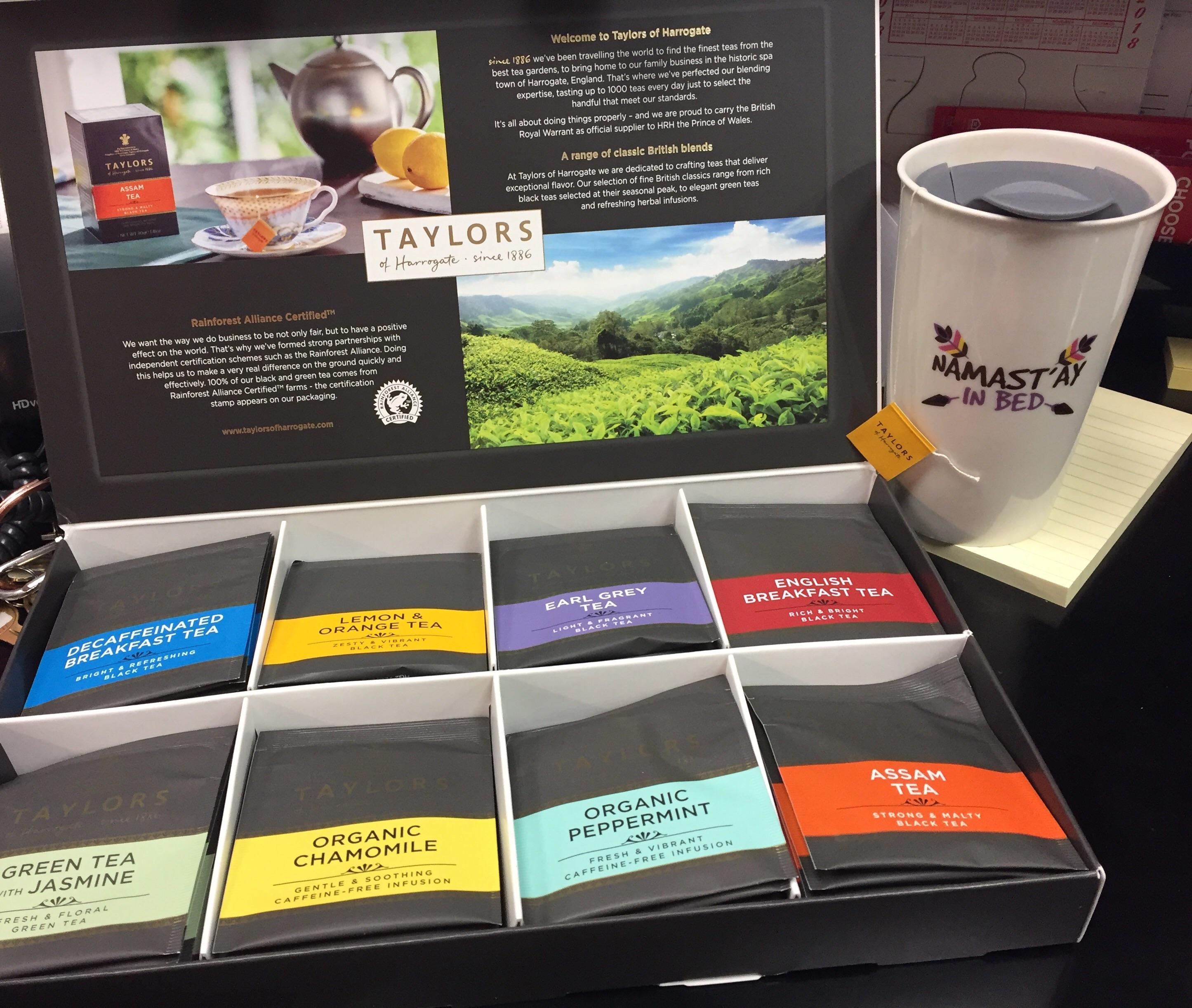 Exchanged Pollyanna gifts at work. My Secret Santa did well! I can't