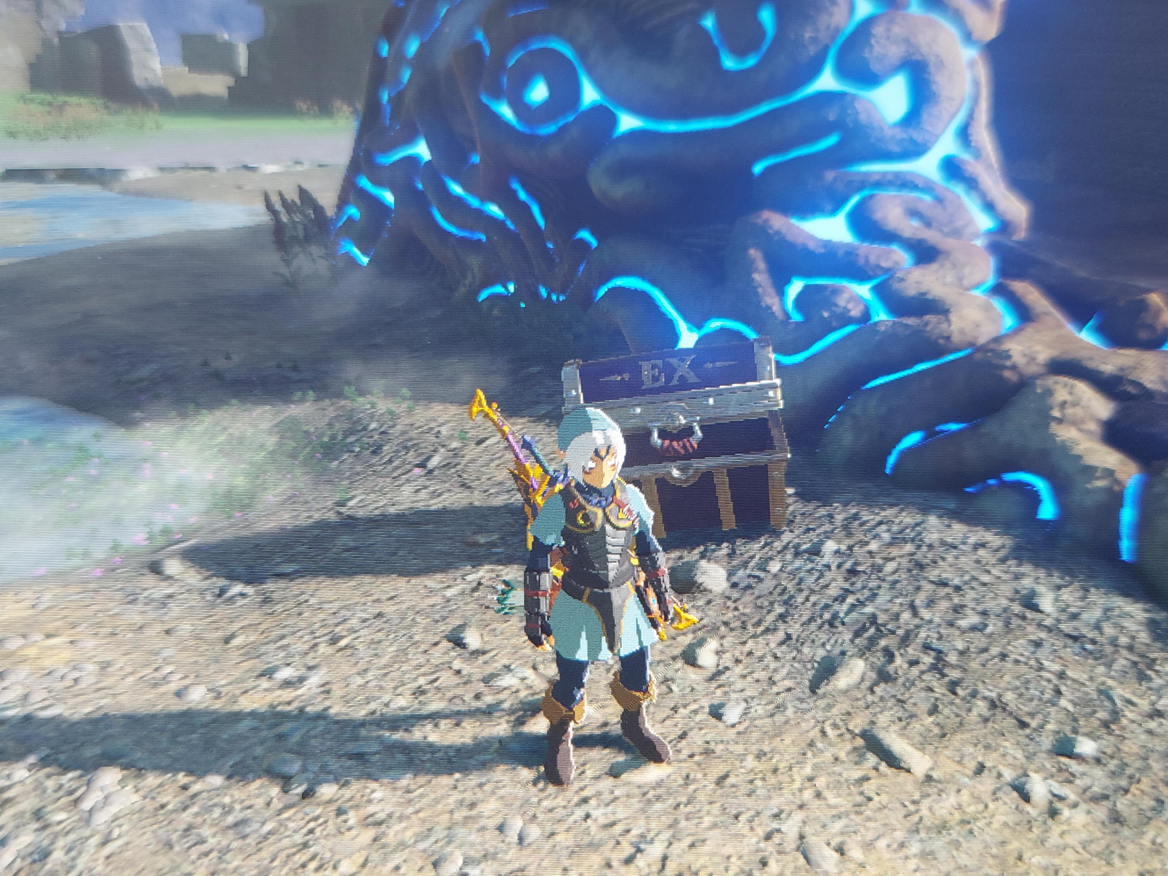 Why is there a random EX chest that contains A ruby at the Oman Au