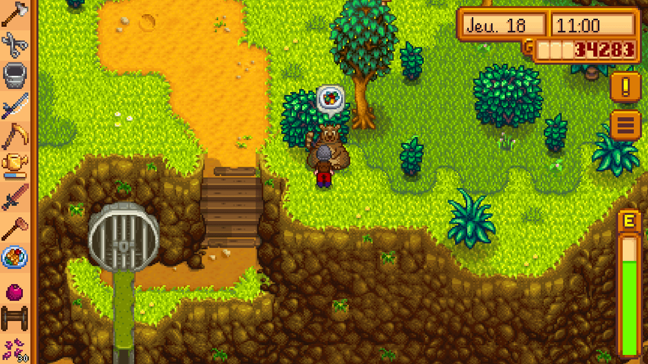 30+ Stardew Valley Bear By Sewer LeeonaEadie