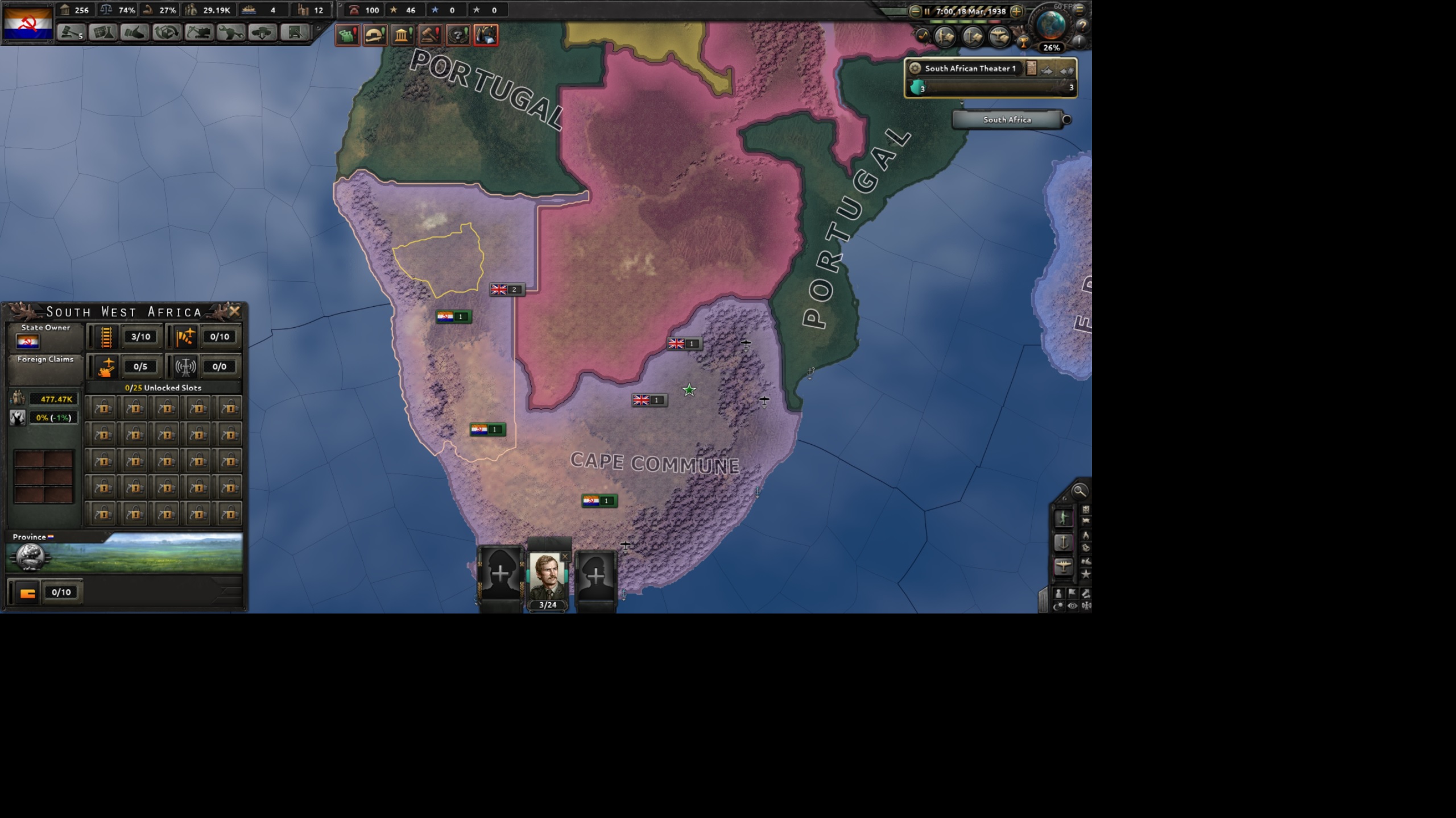 After fighting a civil war this state somehow lost all factories and