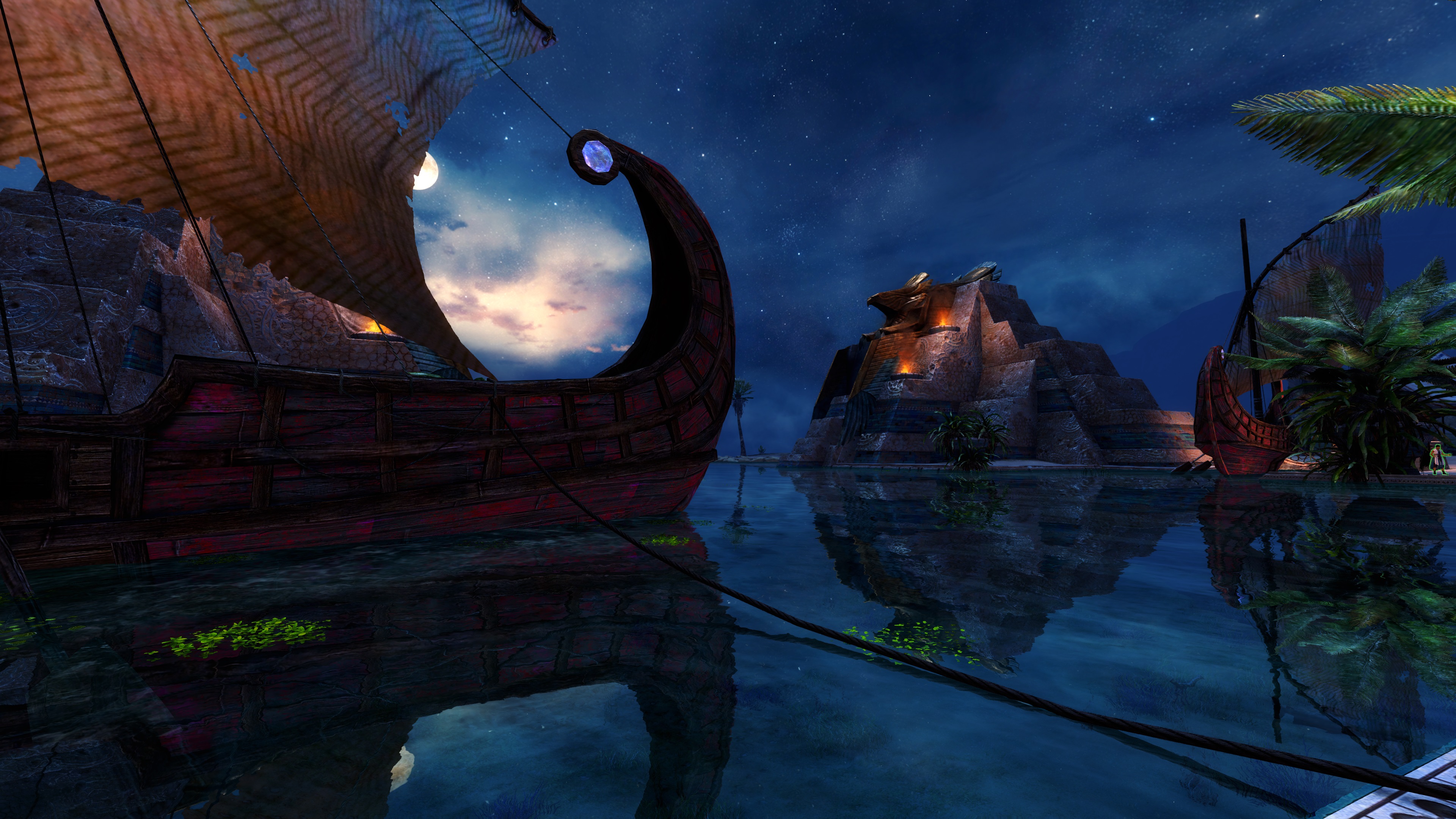 Water looks amazing in GW2. I wish we could fish in it and/or sail on
