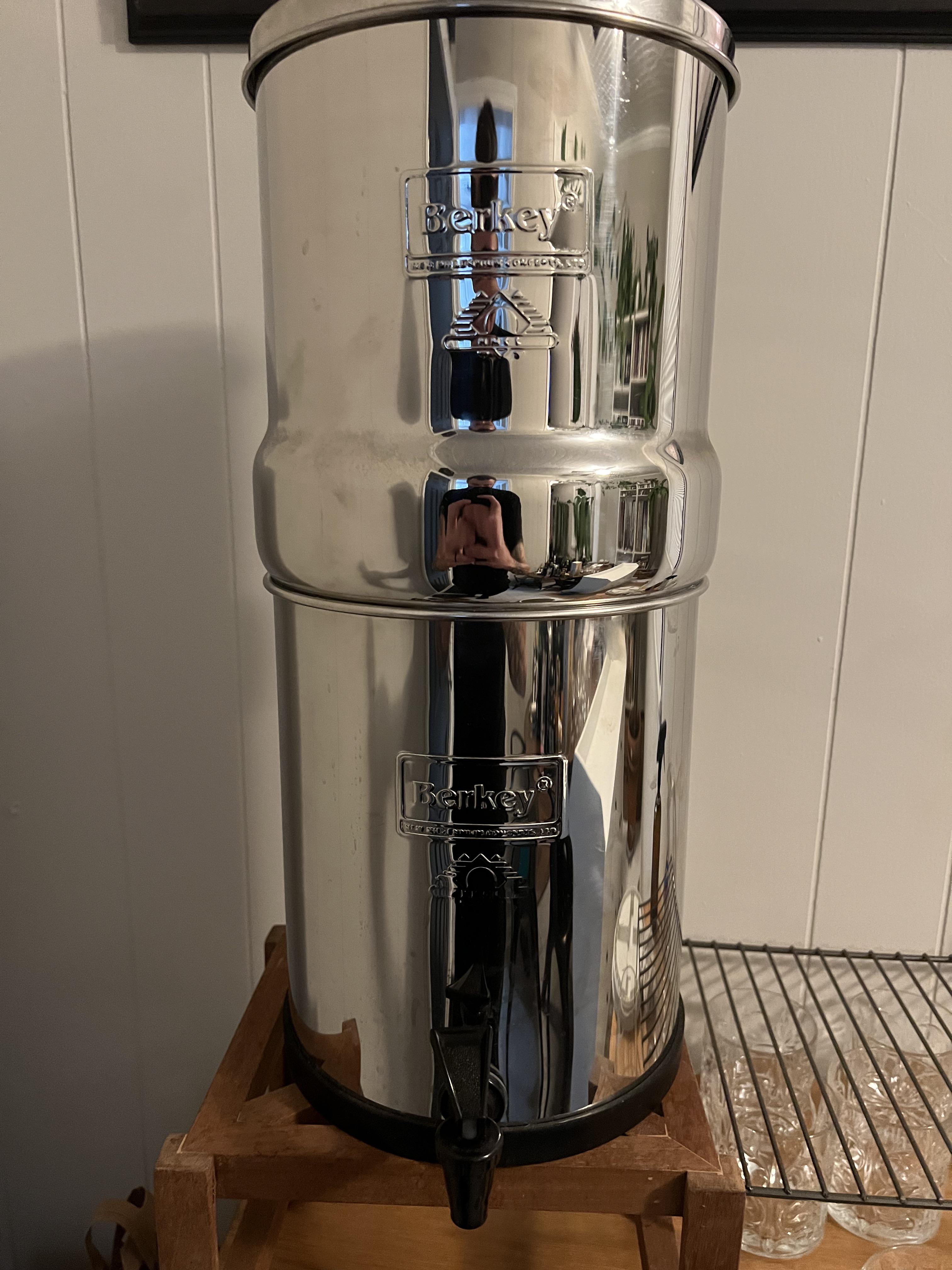 Finally got a Berkey! Had it a week and I love it although I wish I got