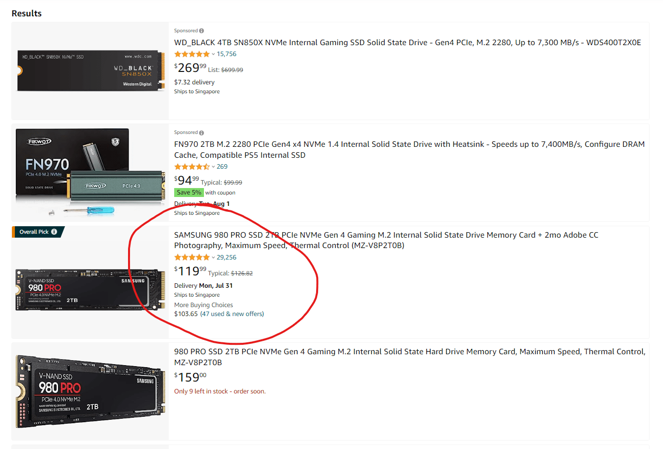Is this a scam? Have pcie gen 4 drive prices really fallen so much