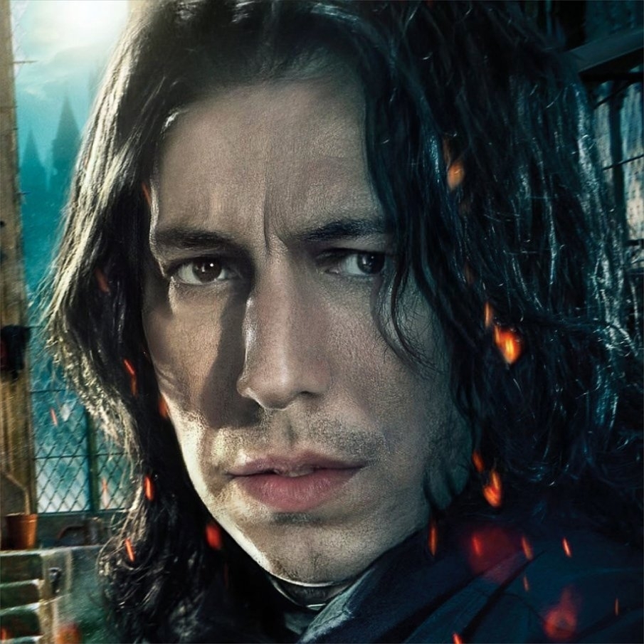 Adam Driver..... as Snape (dumb idea I had on harrypotter