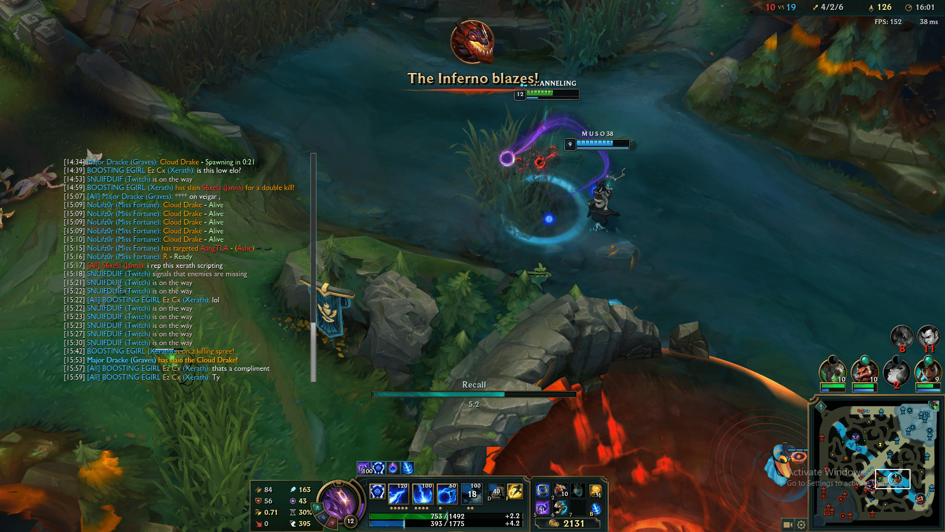 Getting this from chat in a high elo game is in another level ) (d2