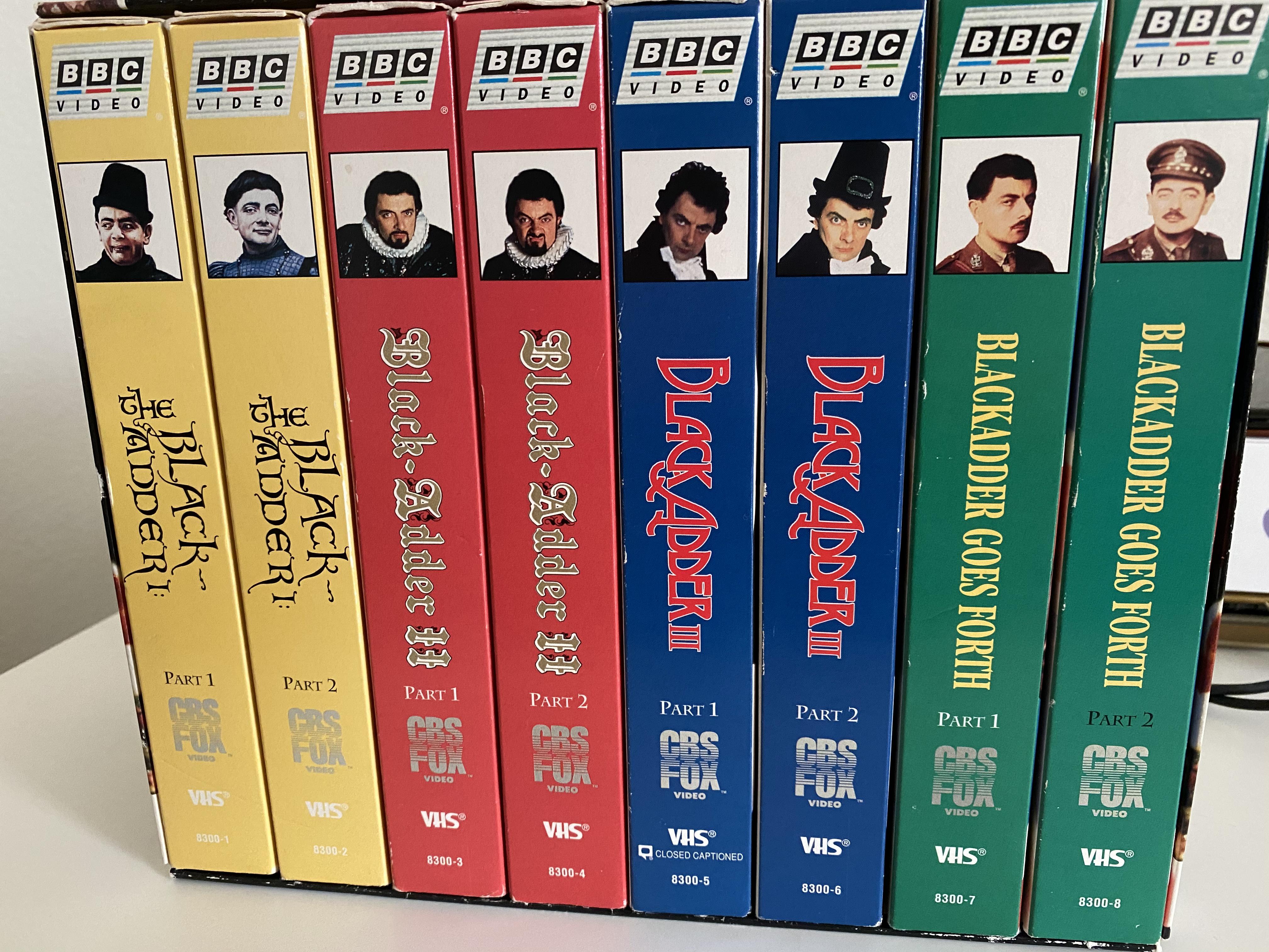 Found this complete series at goodwill yesterday. r/VHS