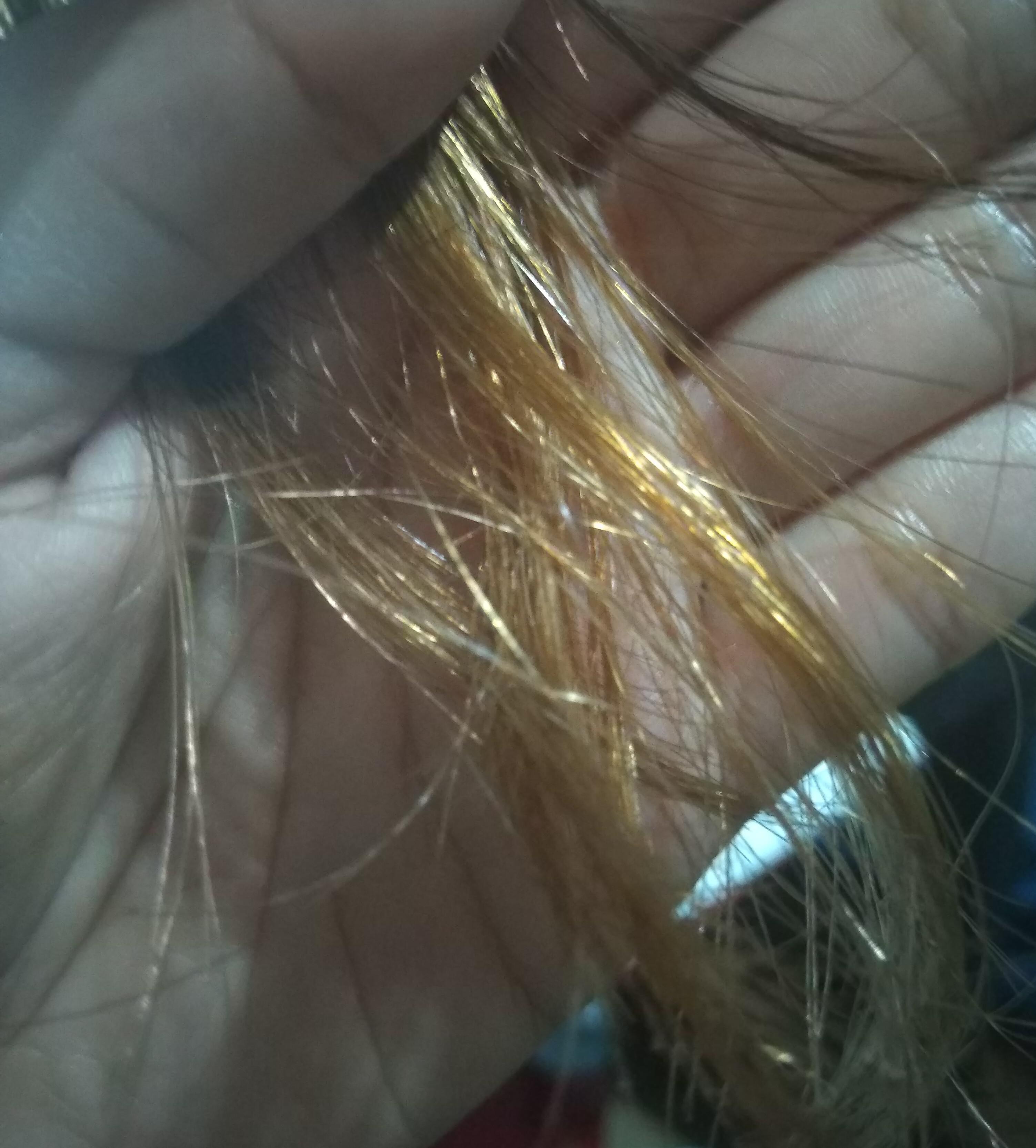 My hair is now at this stage after bleaching and I want it to be