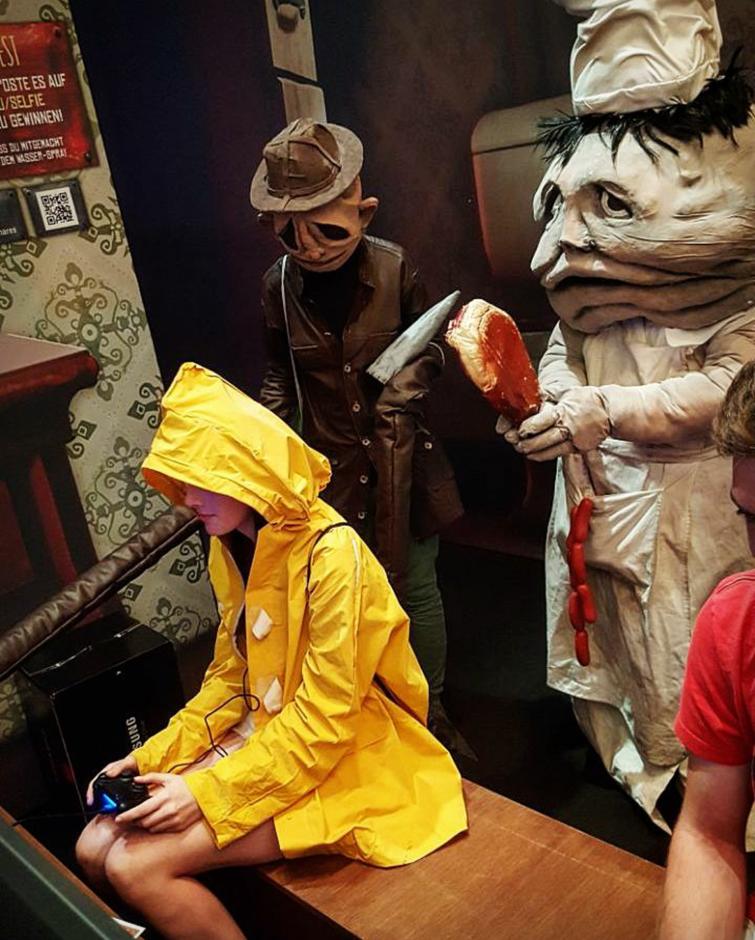 Playing Little Nightmares as Six on 2017 with the Janitor and