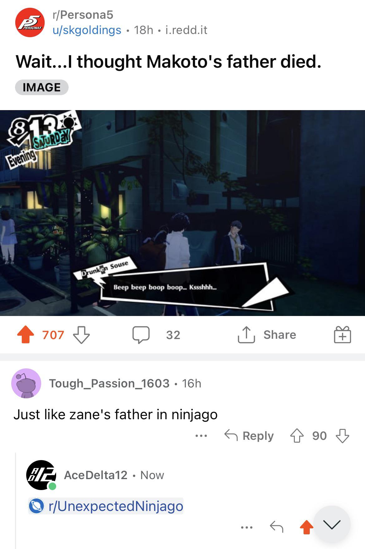 Persona 5 r/UnexpectedNinjago