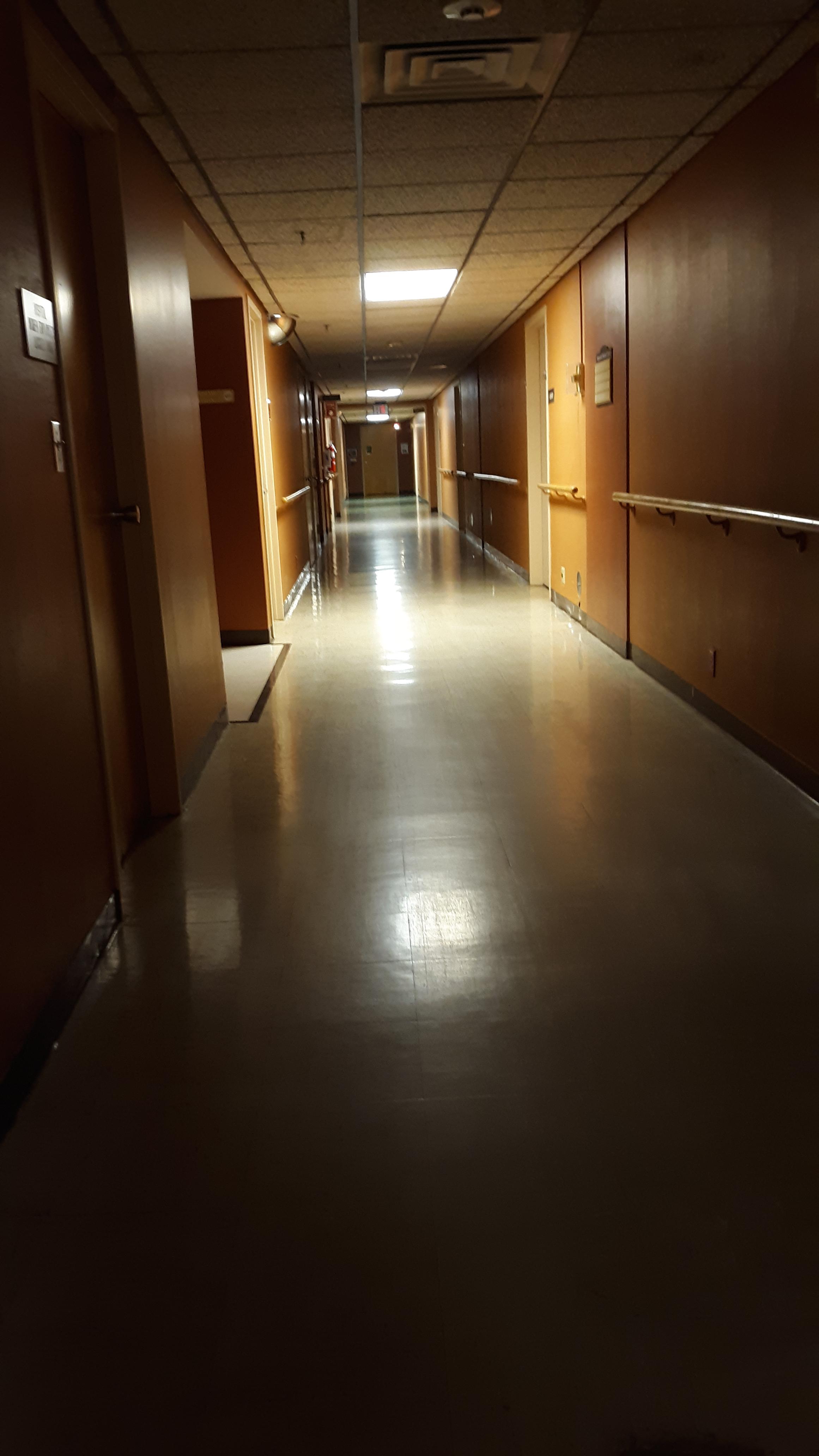 Hospital basement at night r/LiminalSpace