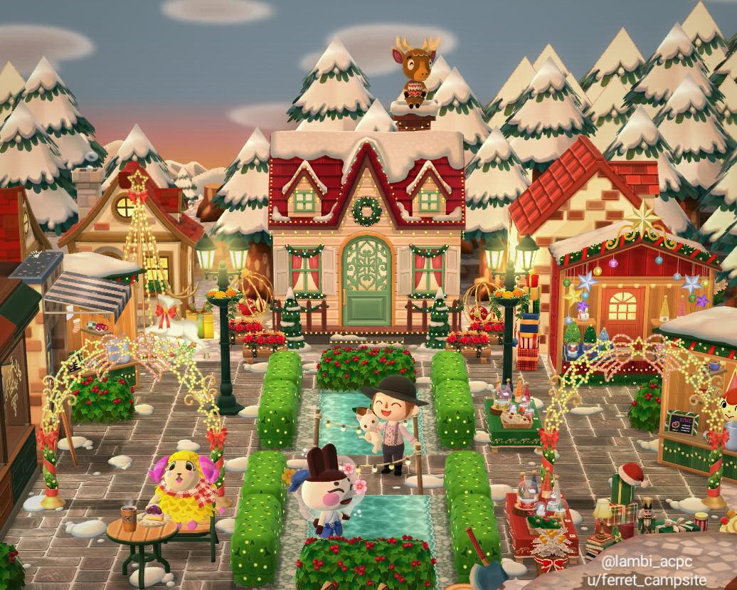 Christmas market 🎄 r/ACPocketCamp
