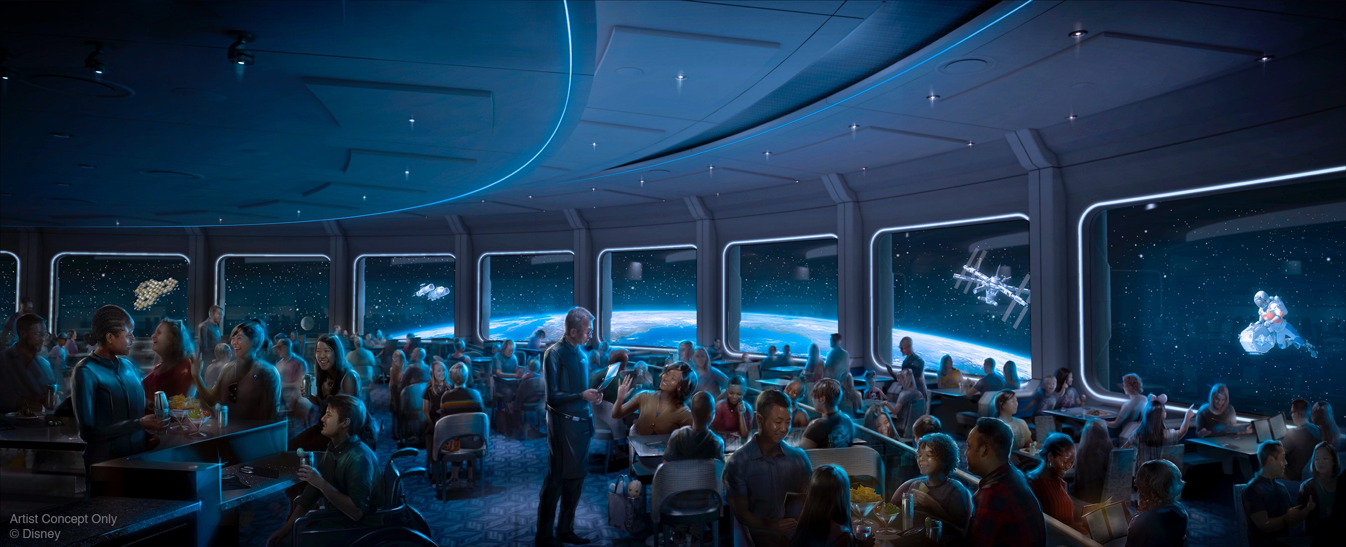 Disney to launch new spacethemed restaurant "Space 2020" at Epcot