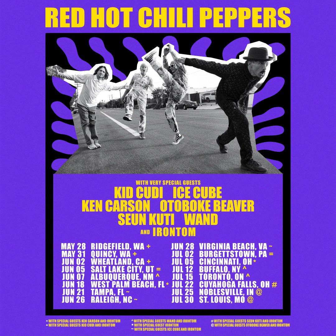 Red Hot Chili Peppers 2024 Tour r/Coachella