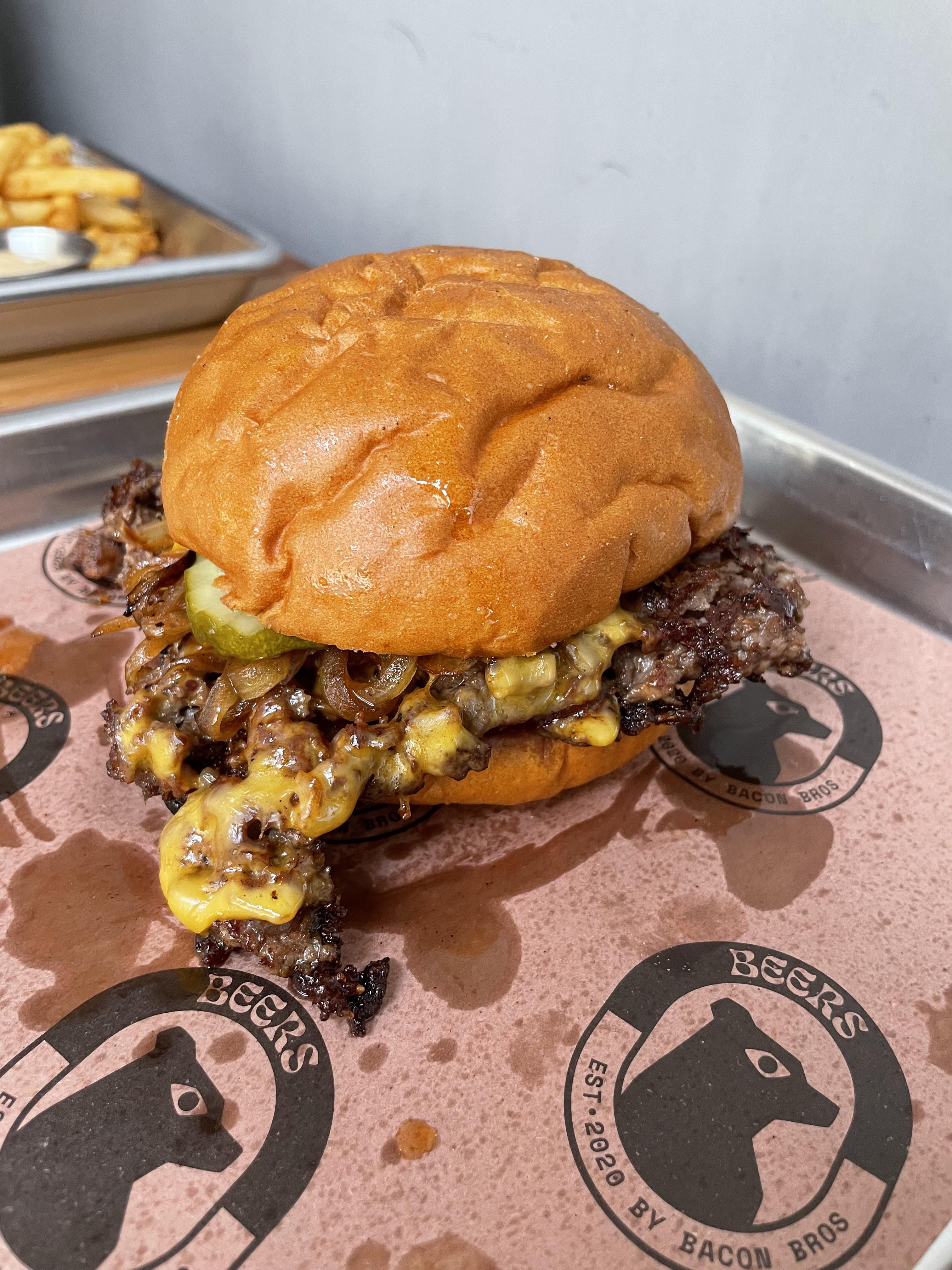 New BBQ joint in Christchurch, New Zealand does an epic smash burger