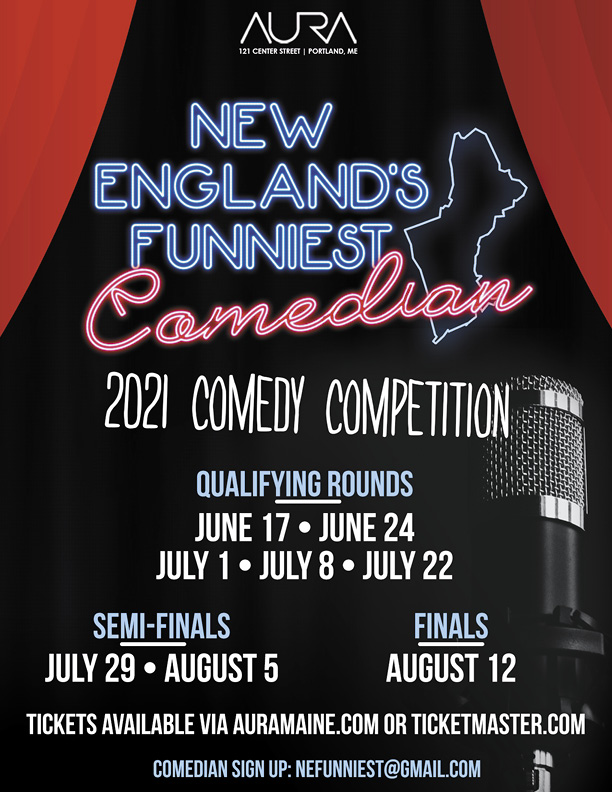 Attn New England comedians. A beautiful theater in Maine is having a