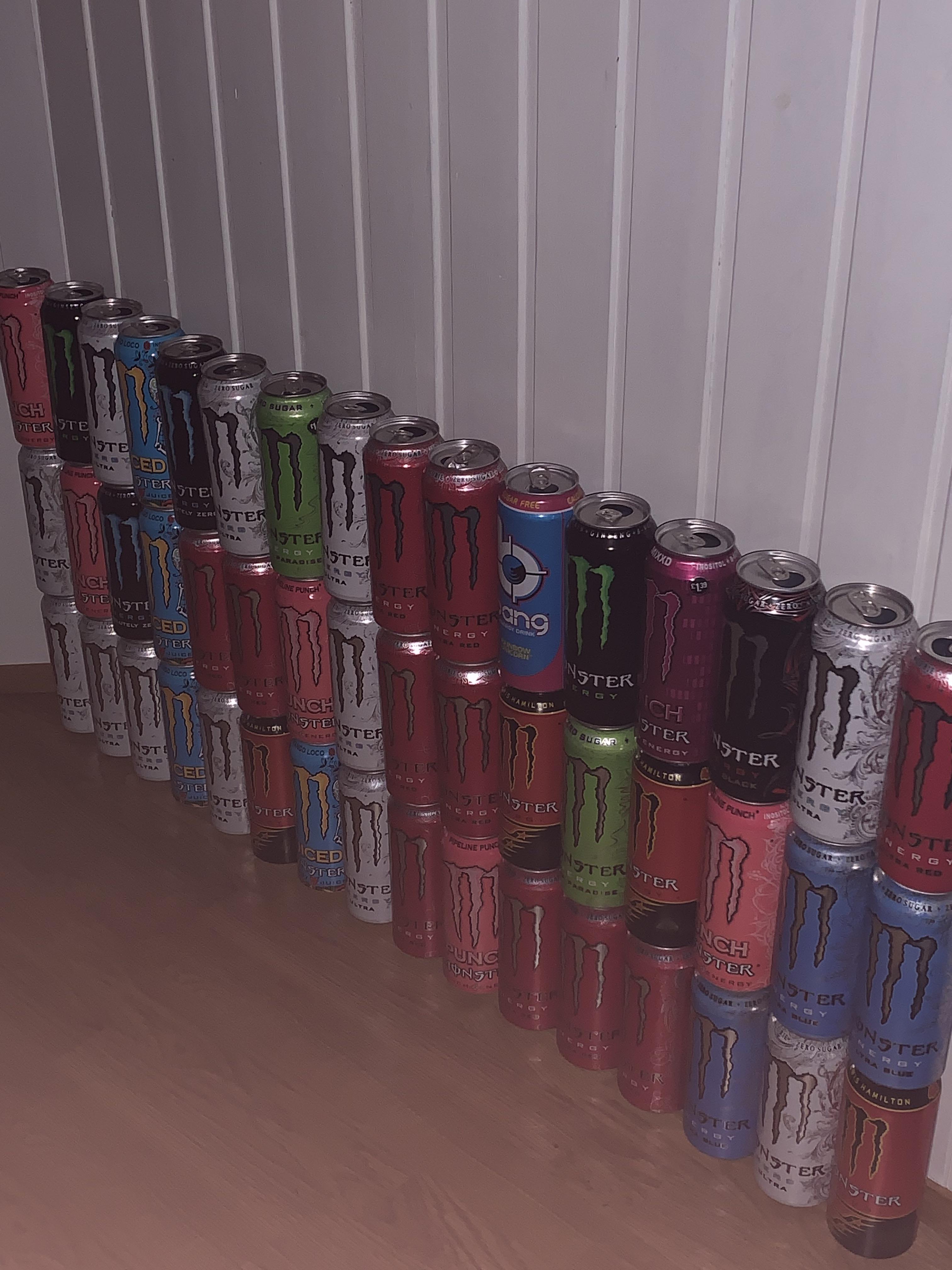 The beginning of my monster wall r/monsterenergy