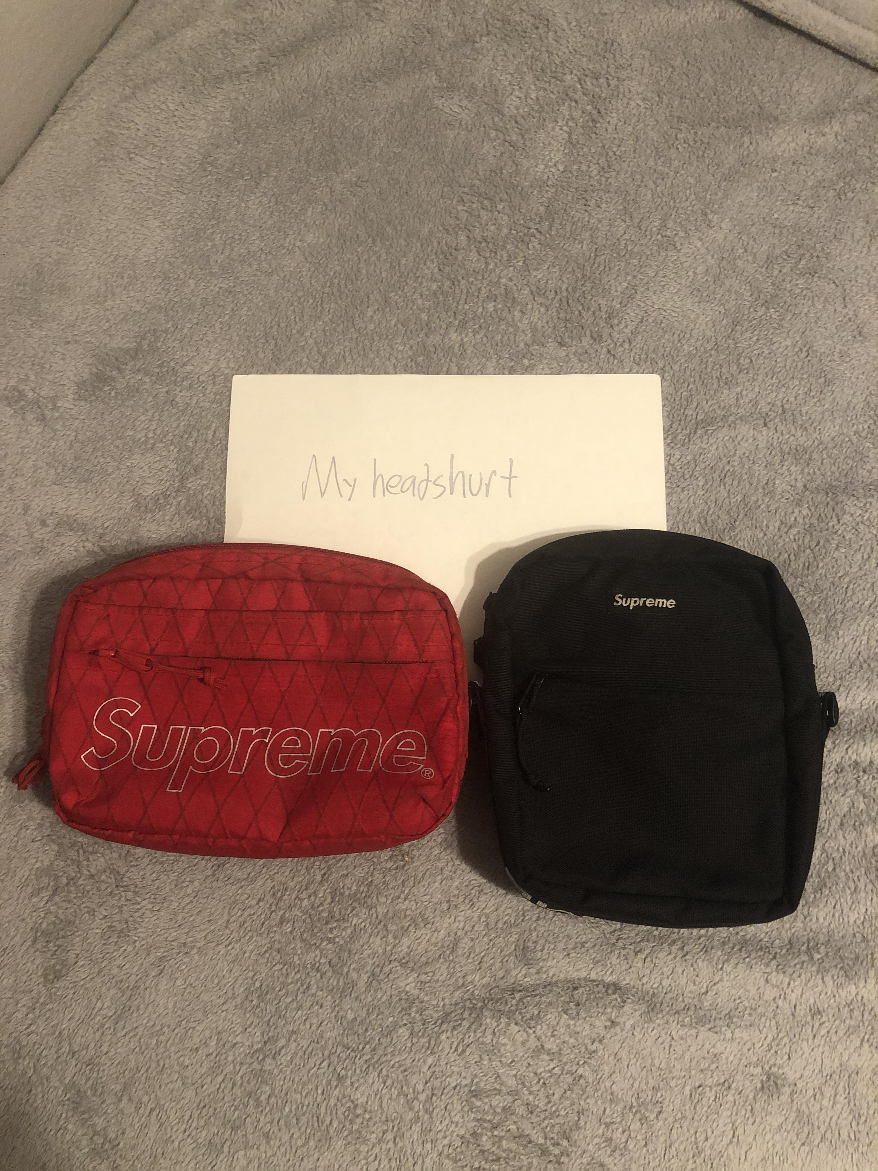 Supreme shoulder bags r/supremeclothing