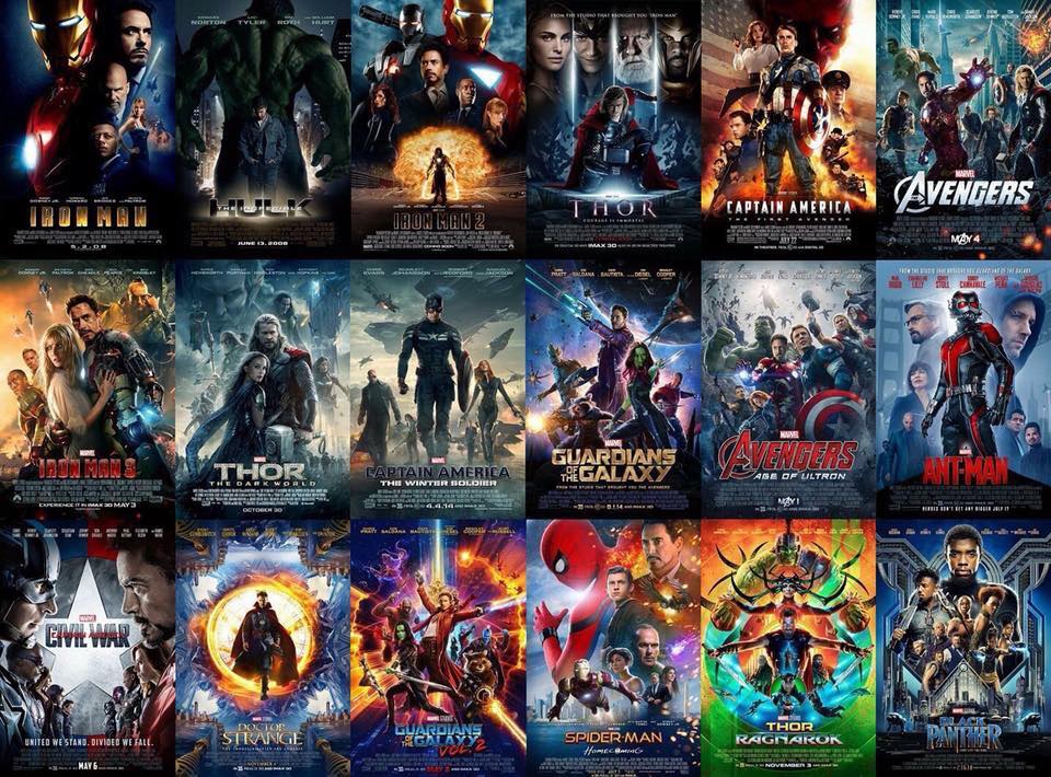 Every poster so far. The MCU is truly something magnificent
