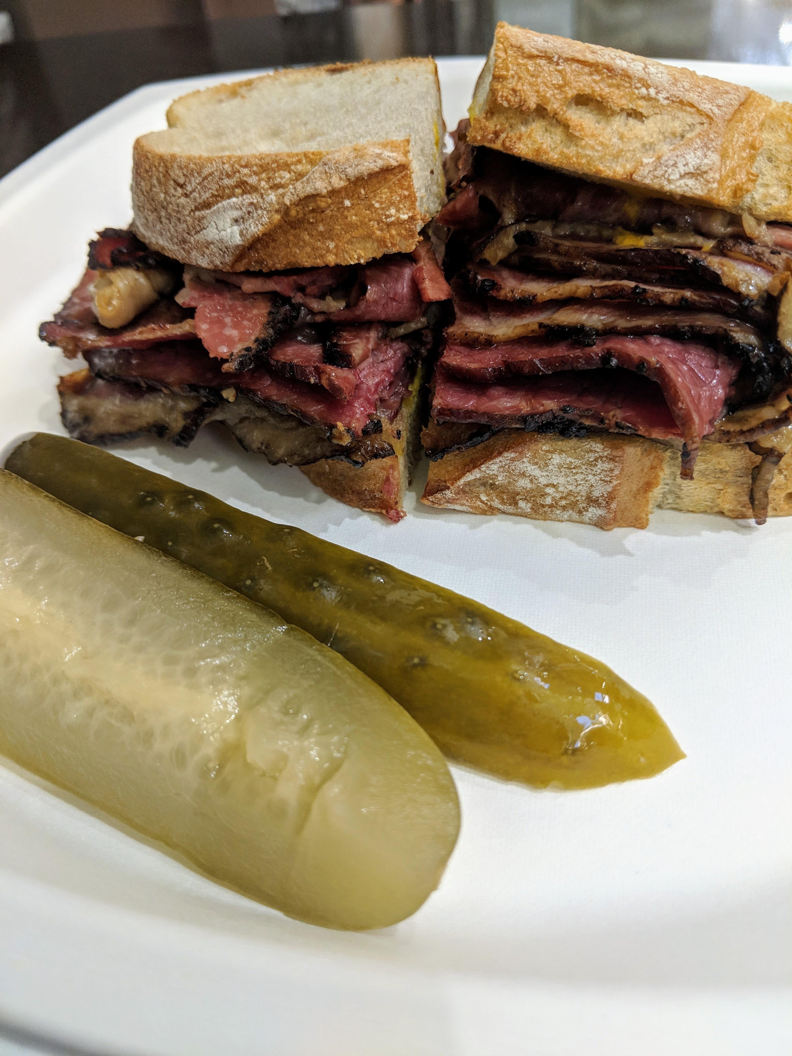 Montreal Smoked Meat sandwich from Pane Fresco / Fortinos in Burlington