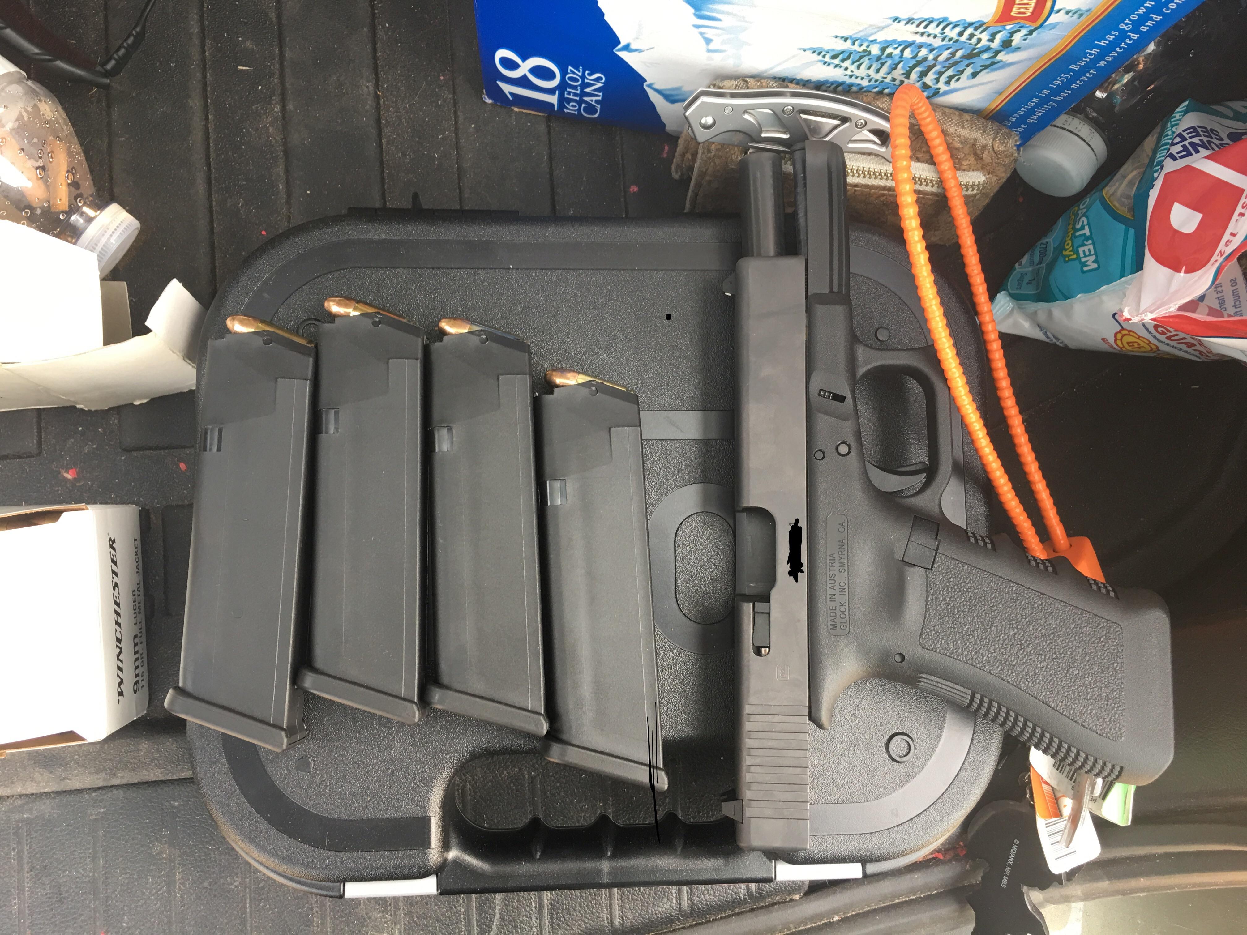 Finally got to shoot my first gun today! Put 250 rounds through