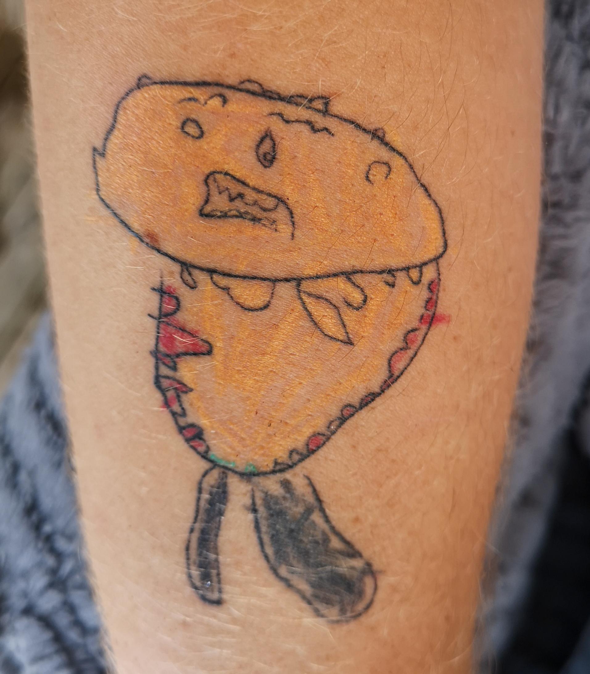 Ny daughter and I love halloween. She drew her first