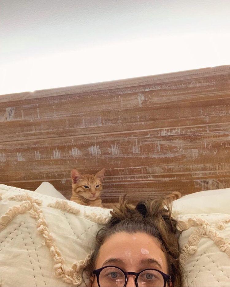 Emma and her cat 🐈 r/emmachamberlain