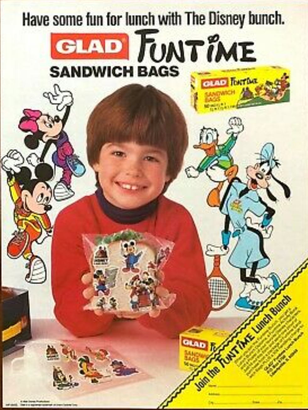 Disney character sandwich bags. I had these in my lunch in nursery school. r/nostalgia
