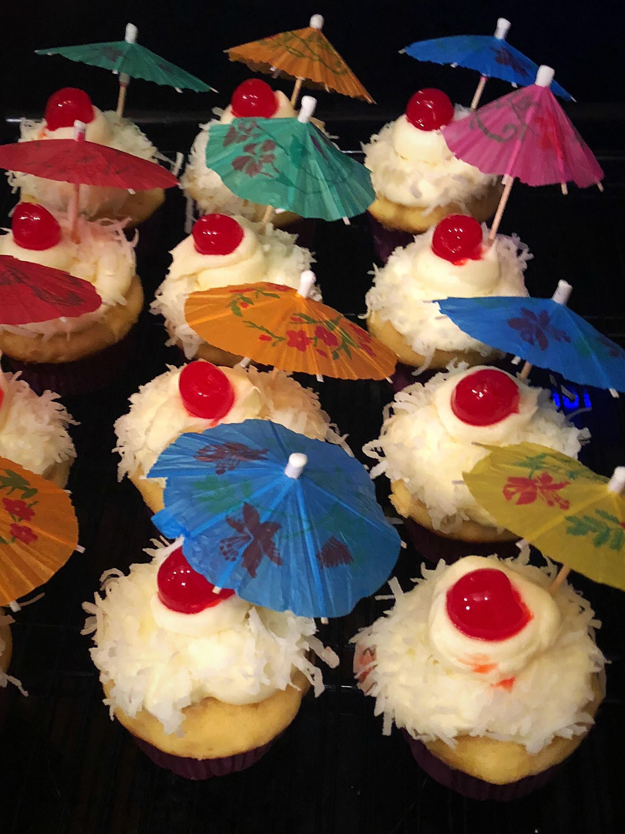 Made these cupcakes for my boyfriend’s birthday this weekend...would love some feedback on the