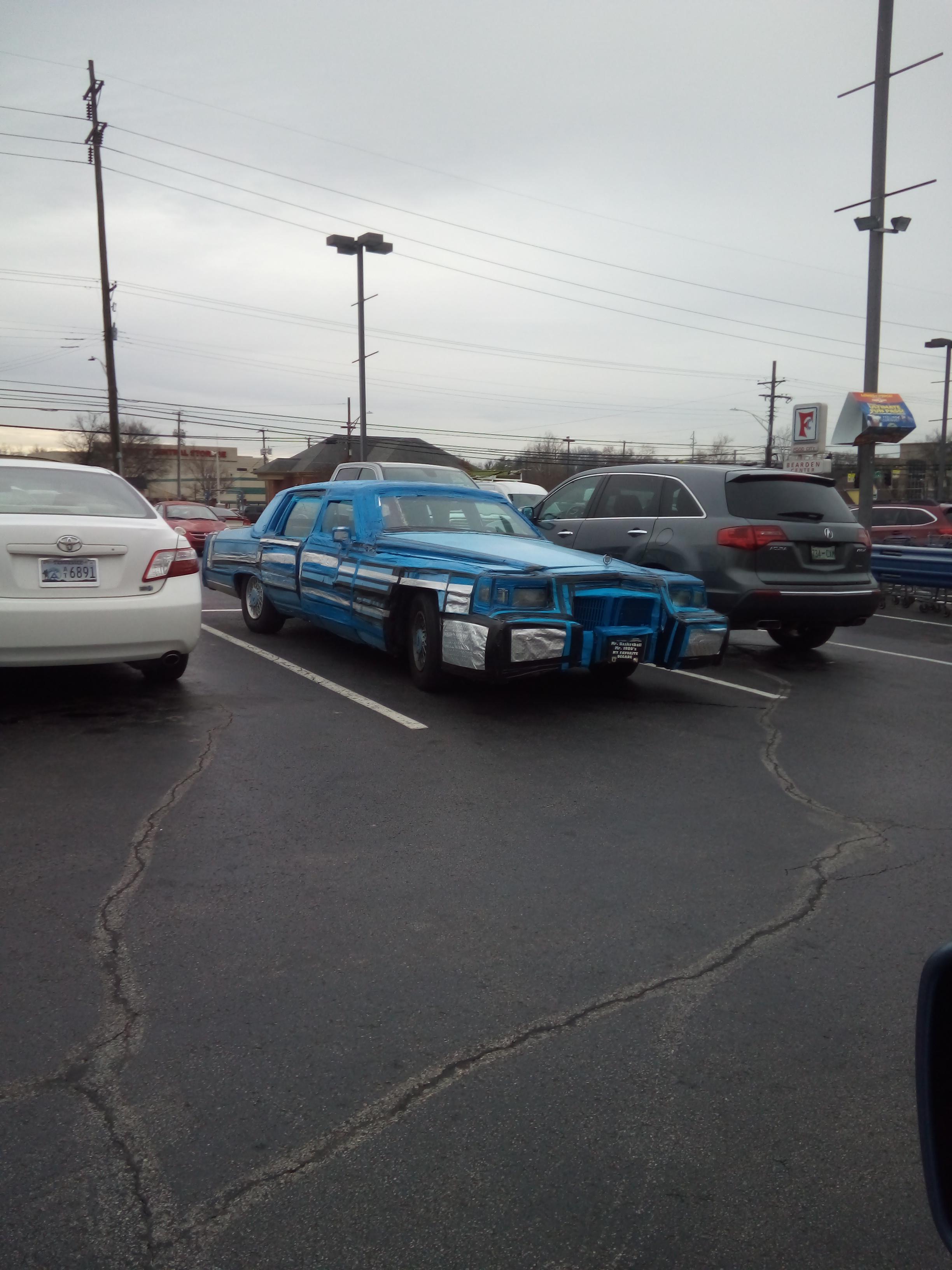 Spotted in the parking lot of Bearden shopping center today. 95 of the