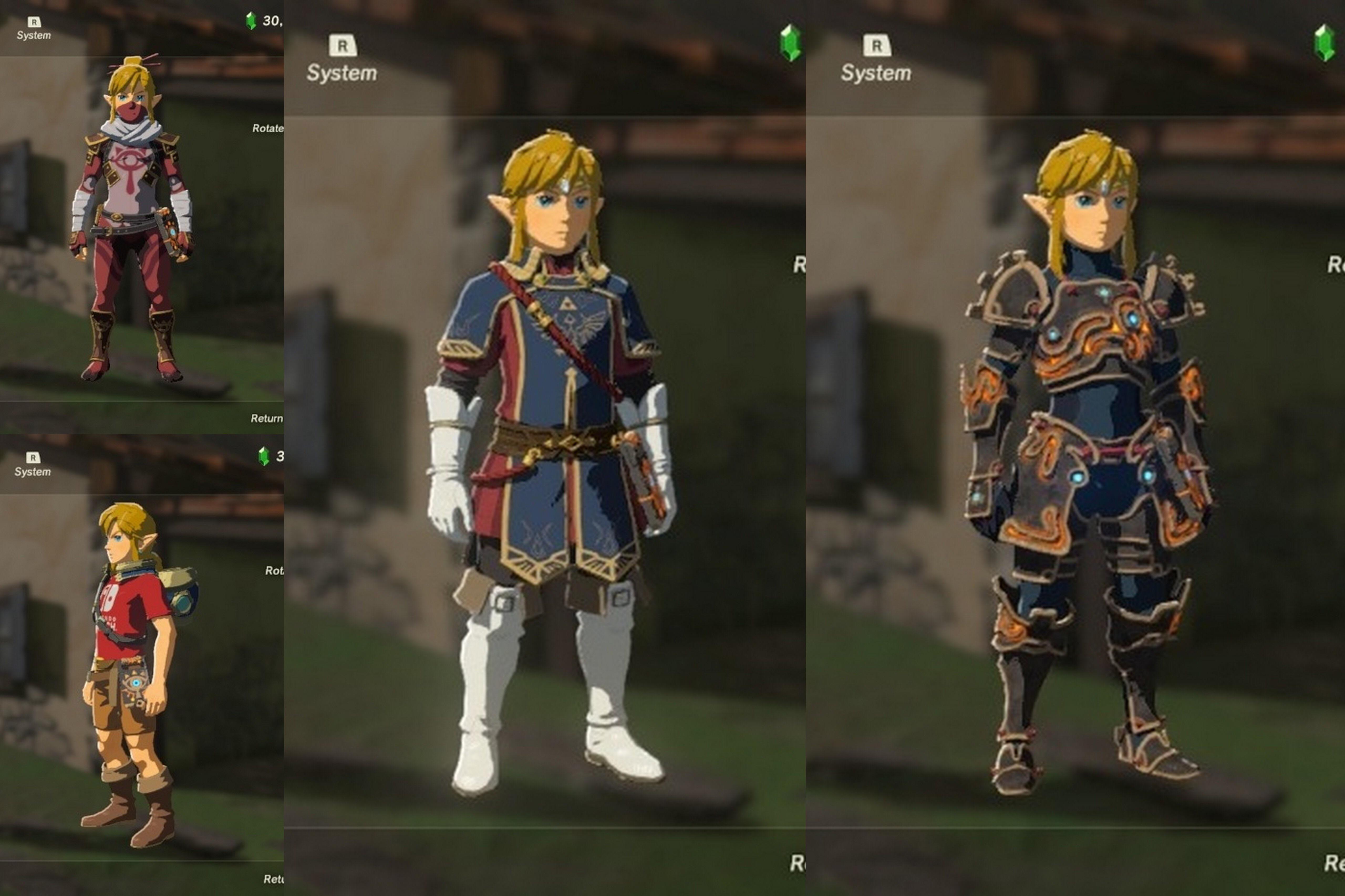 What’s your favorite way to dress Link? These are mine r/Breath_of