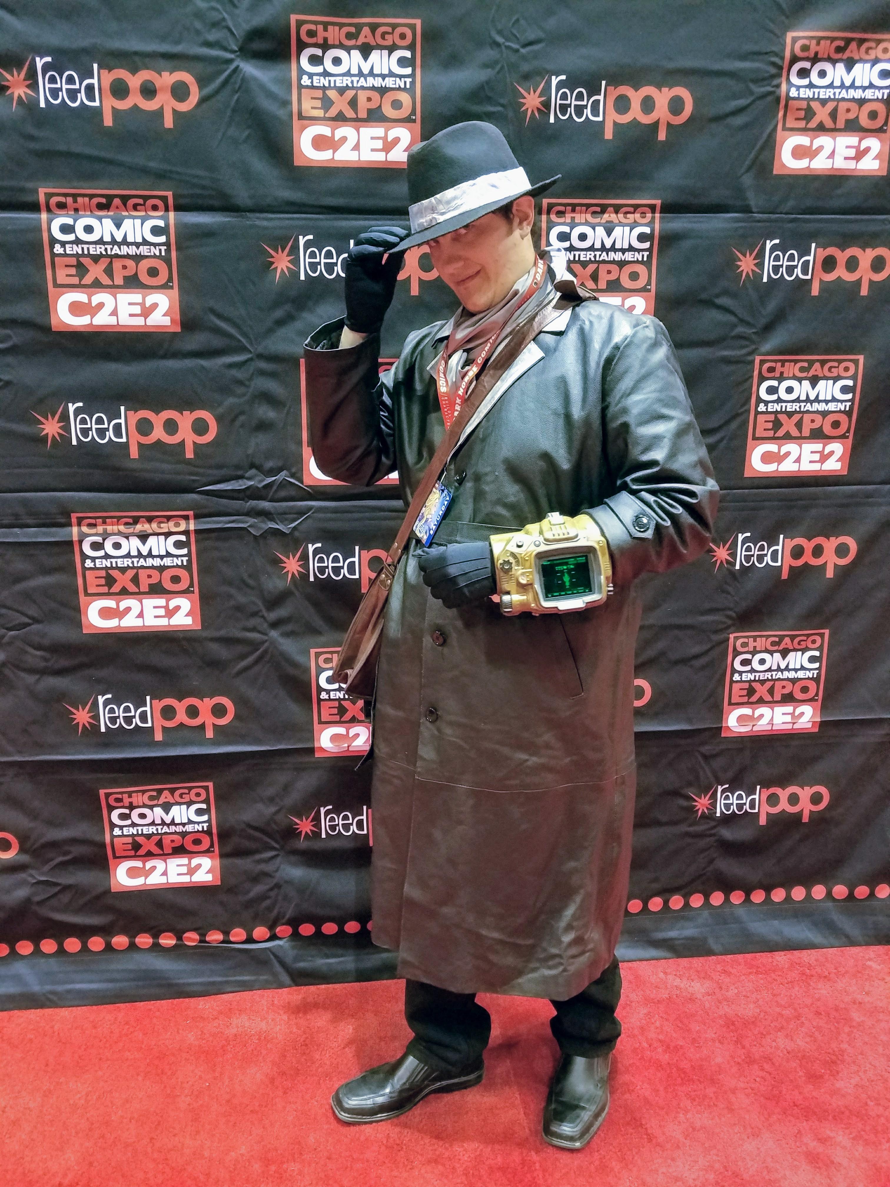 [Self] Silver Shroud from Fallout 4 cosplay