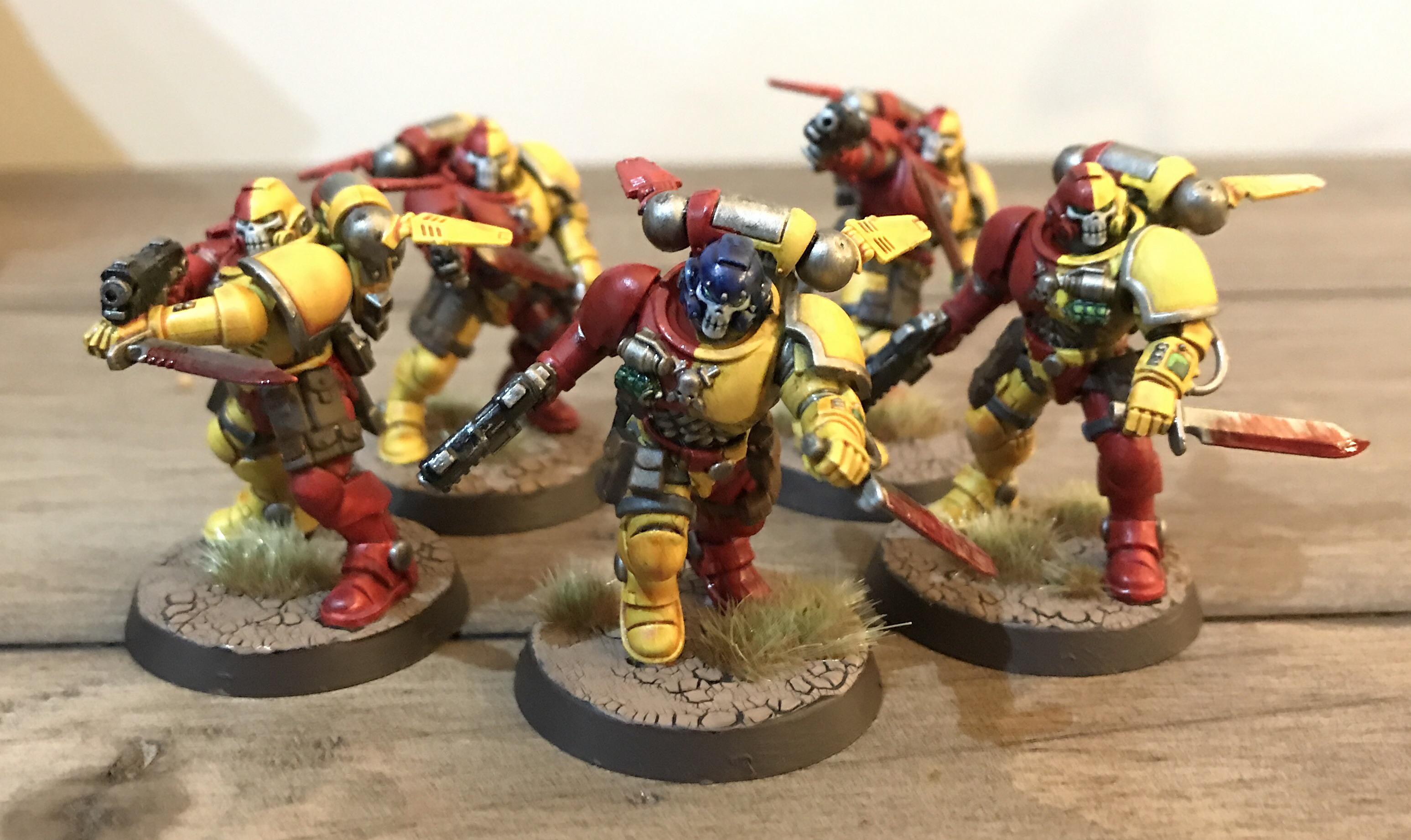 Trying out some Blood for the Blood God technical paint r/Warhammer40k