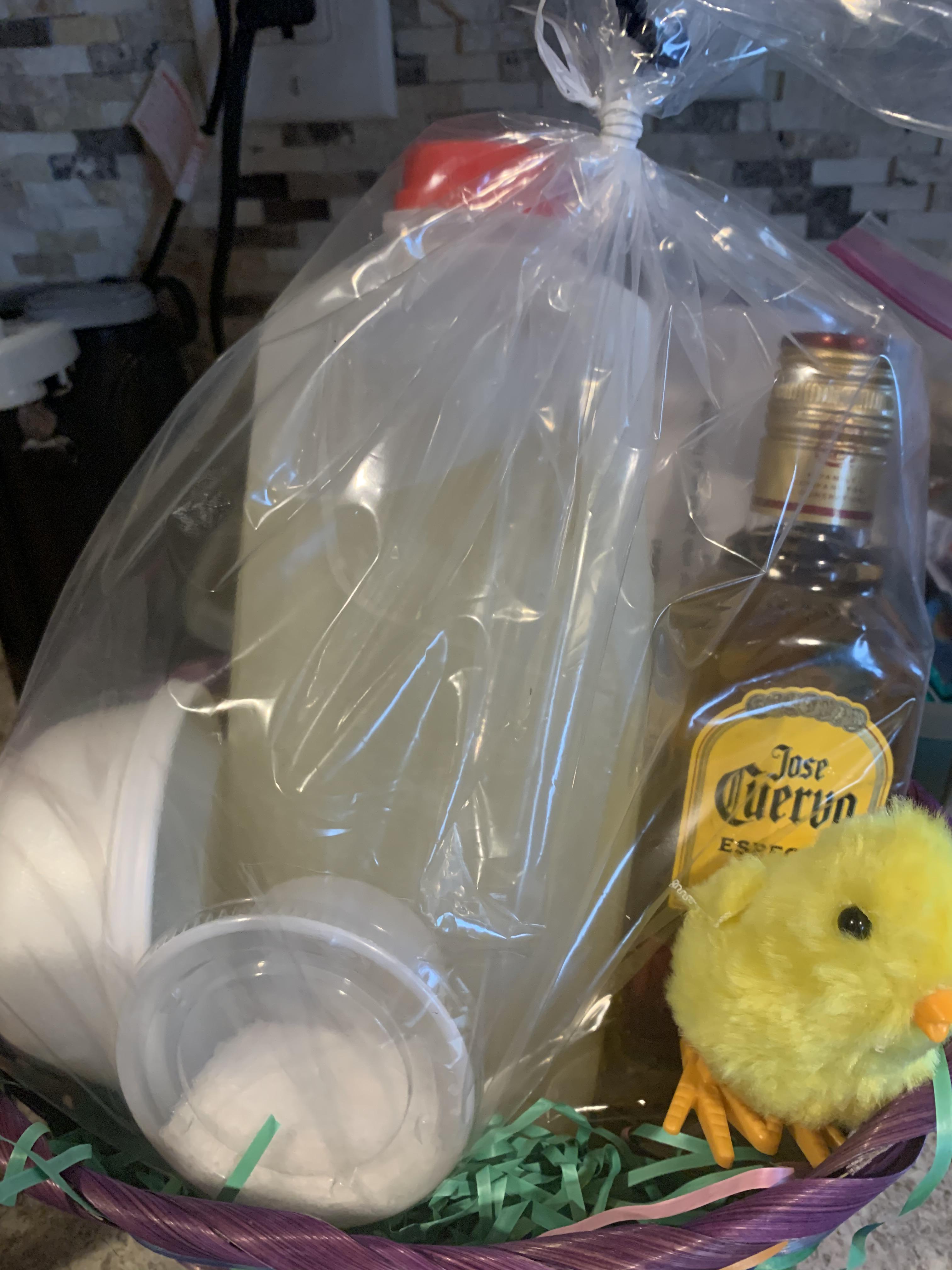 Cute little margarita kit togo from bubbas 33 curb side service