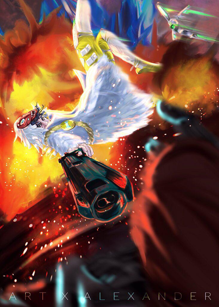 Crypto Fan art. Art done on Clip Studio Paint with a total around 25