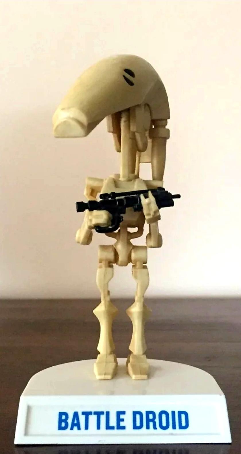 Mail from Mercari. Battle Droid Wacky Wobbler released in 2008. Glade