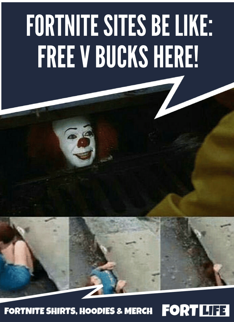 Who the heck would even want a Pennywise skin in Fortnite? FellowKids