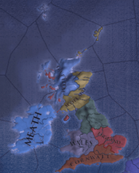 The partition of the British Isles r/eu4
