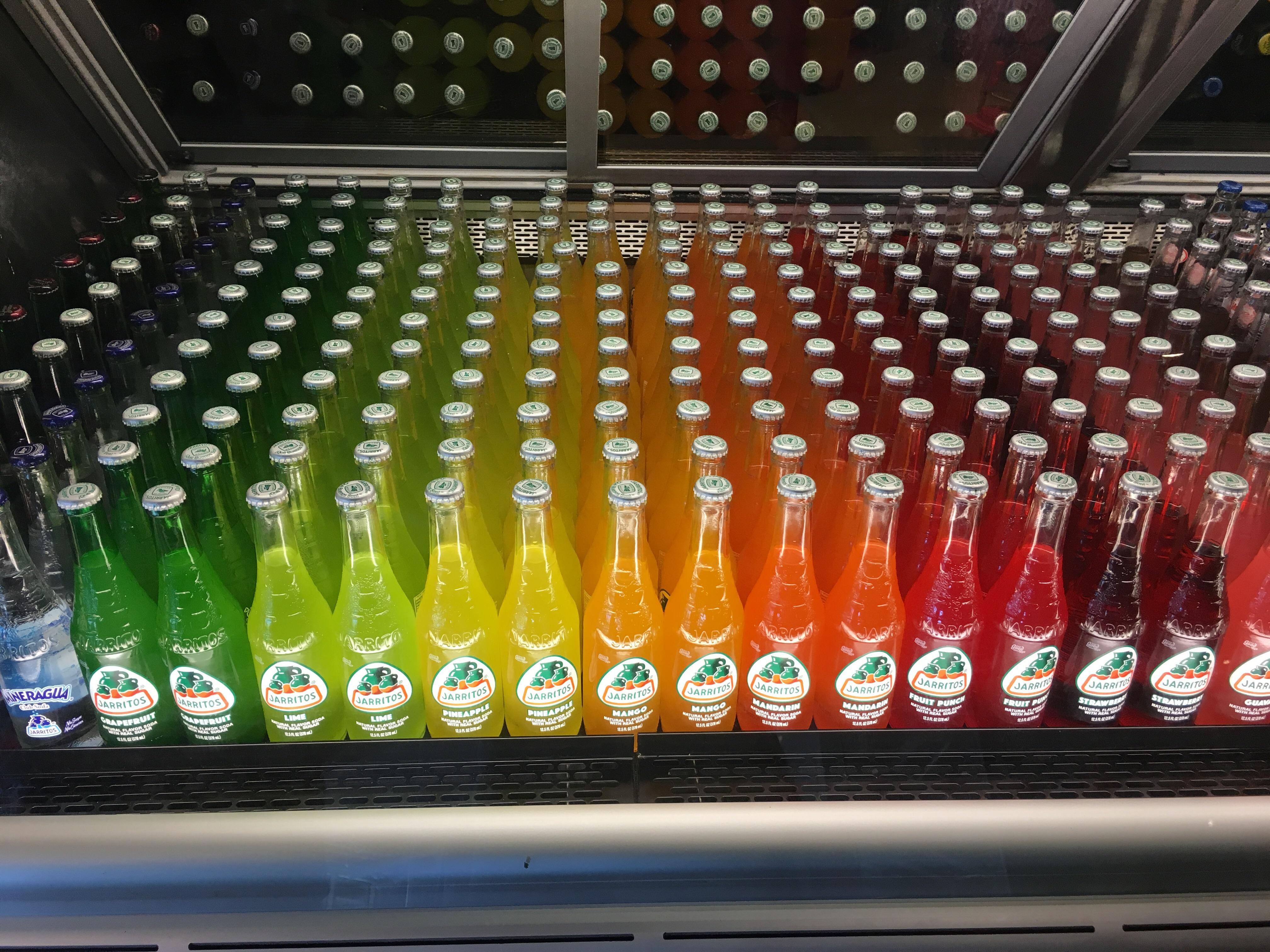 These soda bottles. r/oddlysatisfying