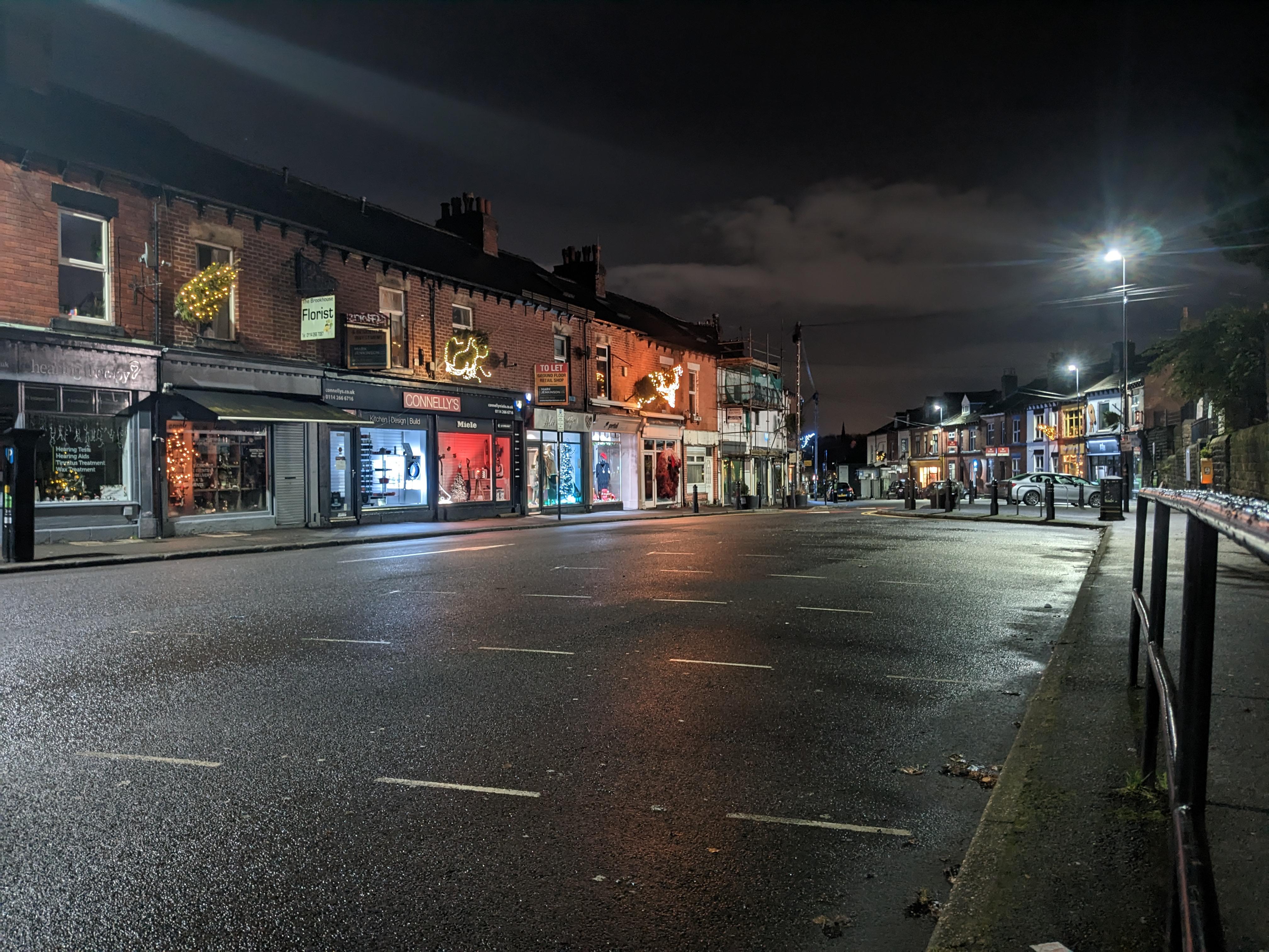 Sharrow Vale Rd 430am r/sheffield