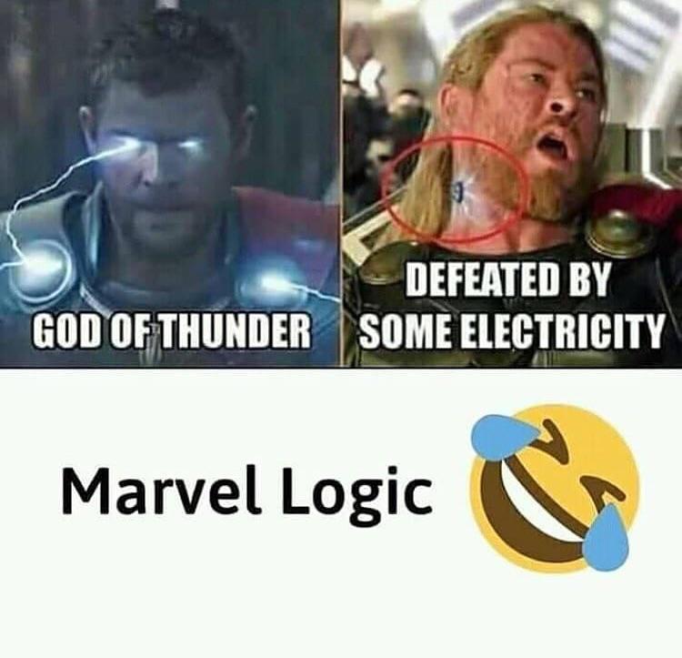 Marvel Logic 😂😂😂🤣🤣😂🤣😂 MarvelCringe