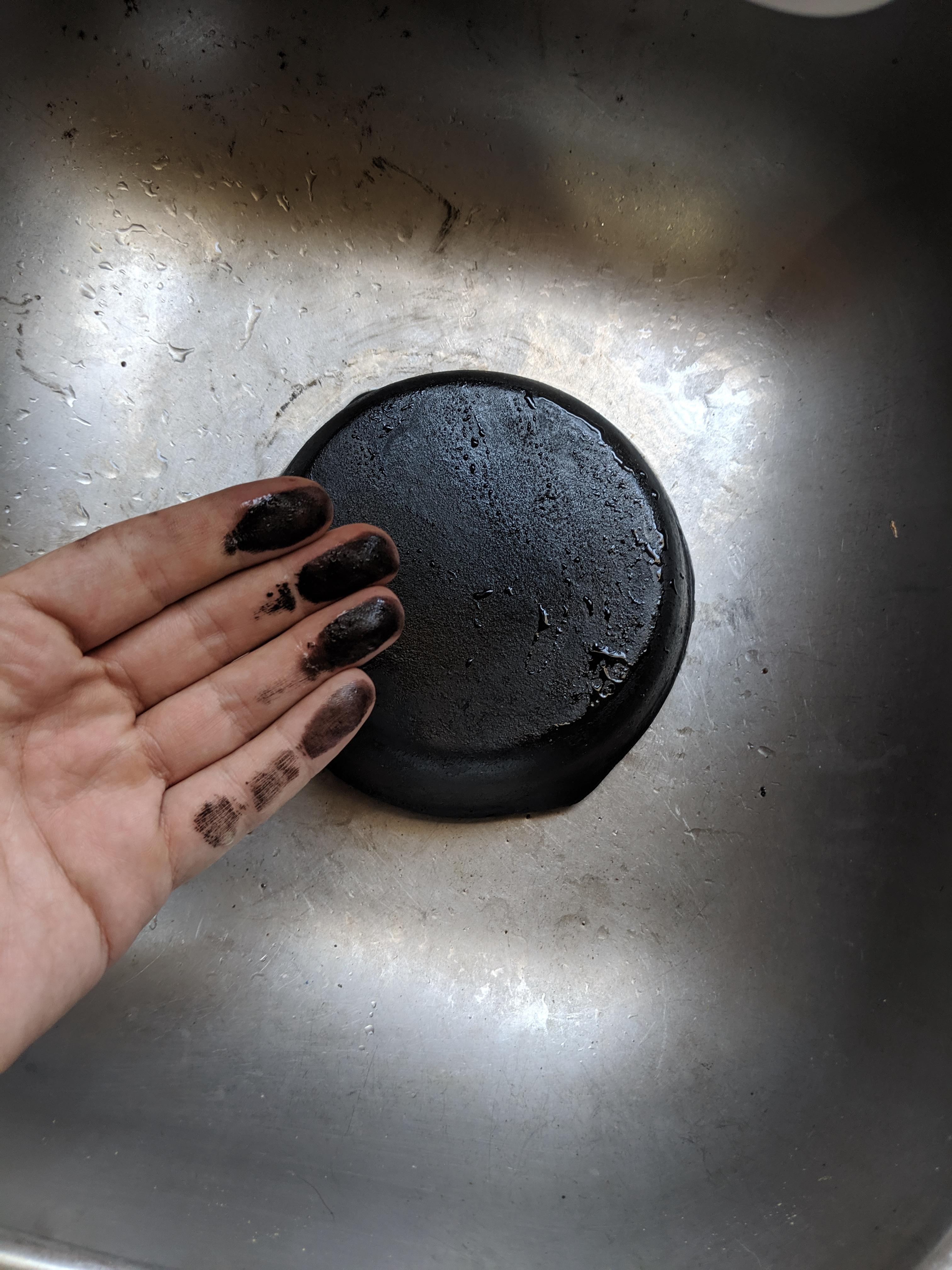 Any tips on avoiding this black gunk while cooking over fire? I live in