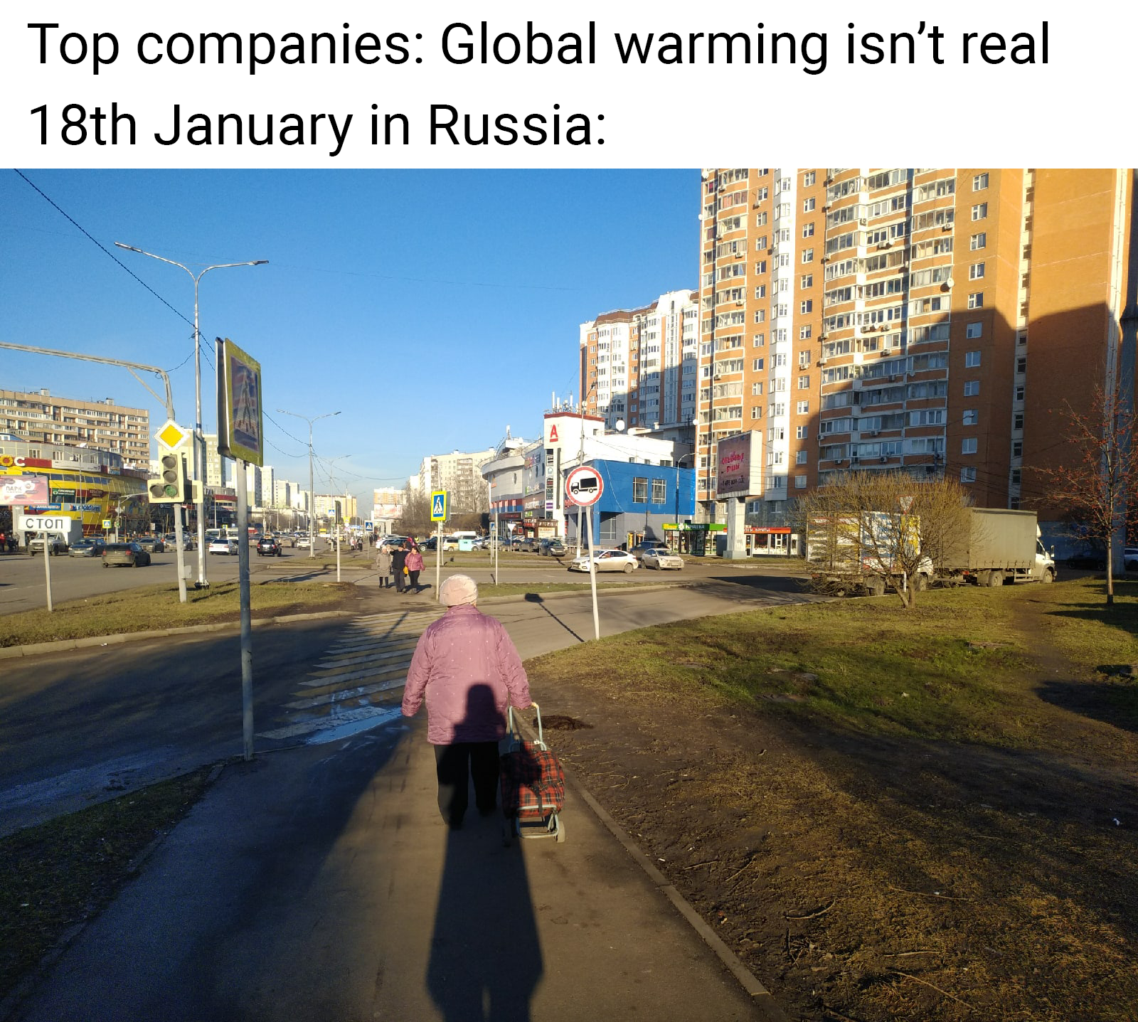 Shrink Global warming isn't real, it can't harm you. Global warming