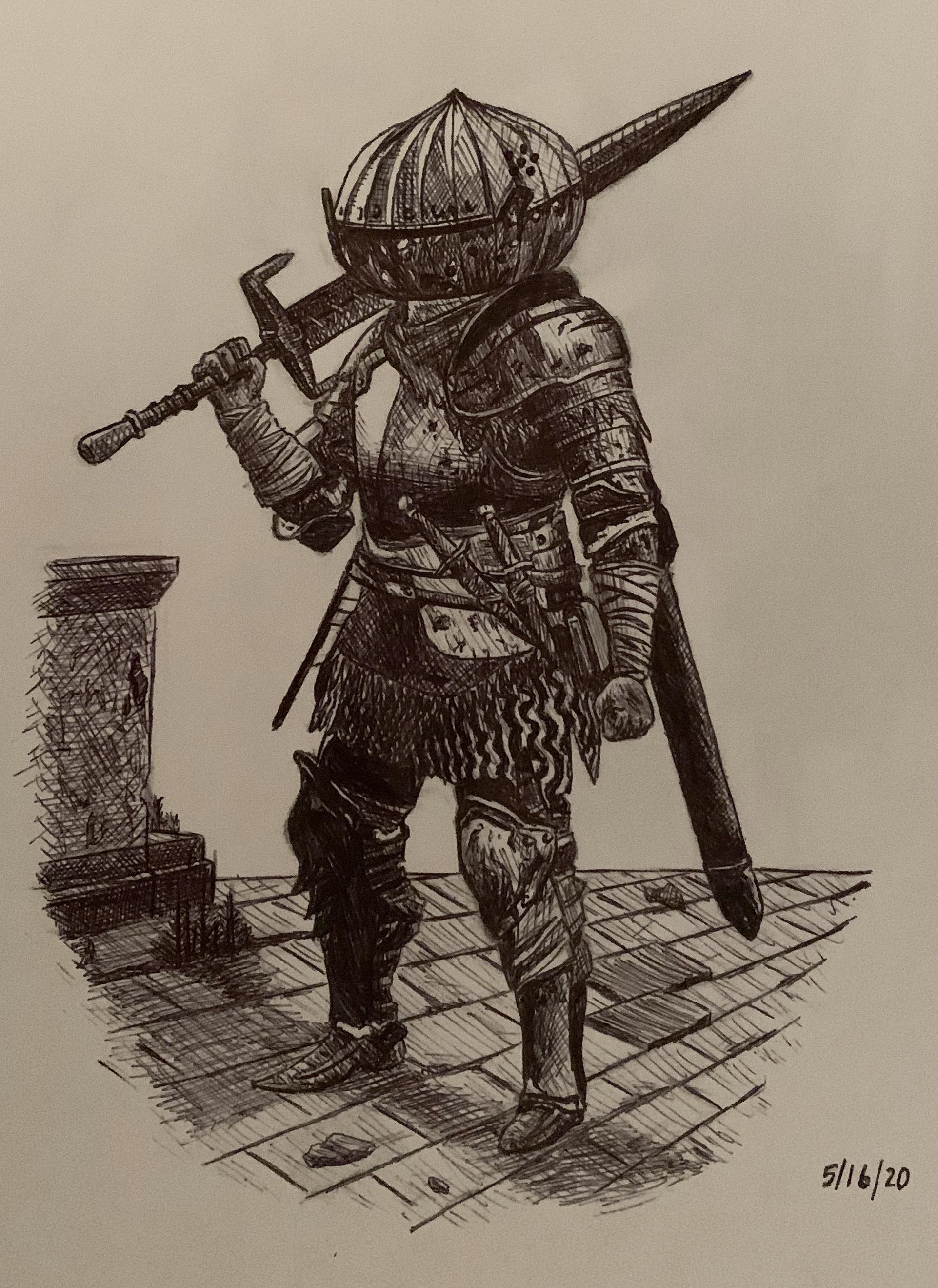 Onion knight ImaginaryDarkSouls