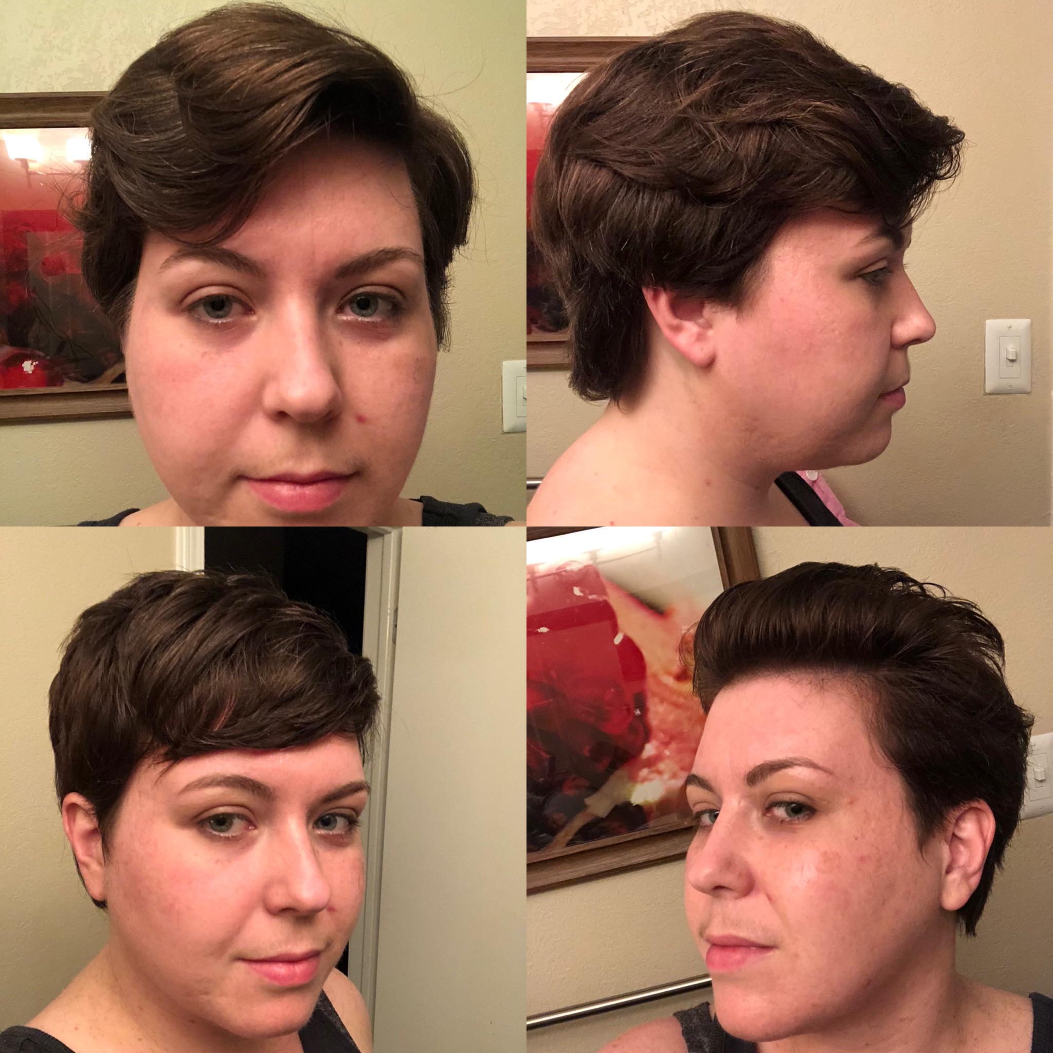 Cut my own hair and livestreamed it to reddit. It was a blast and I’m